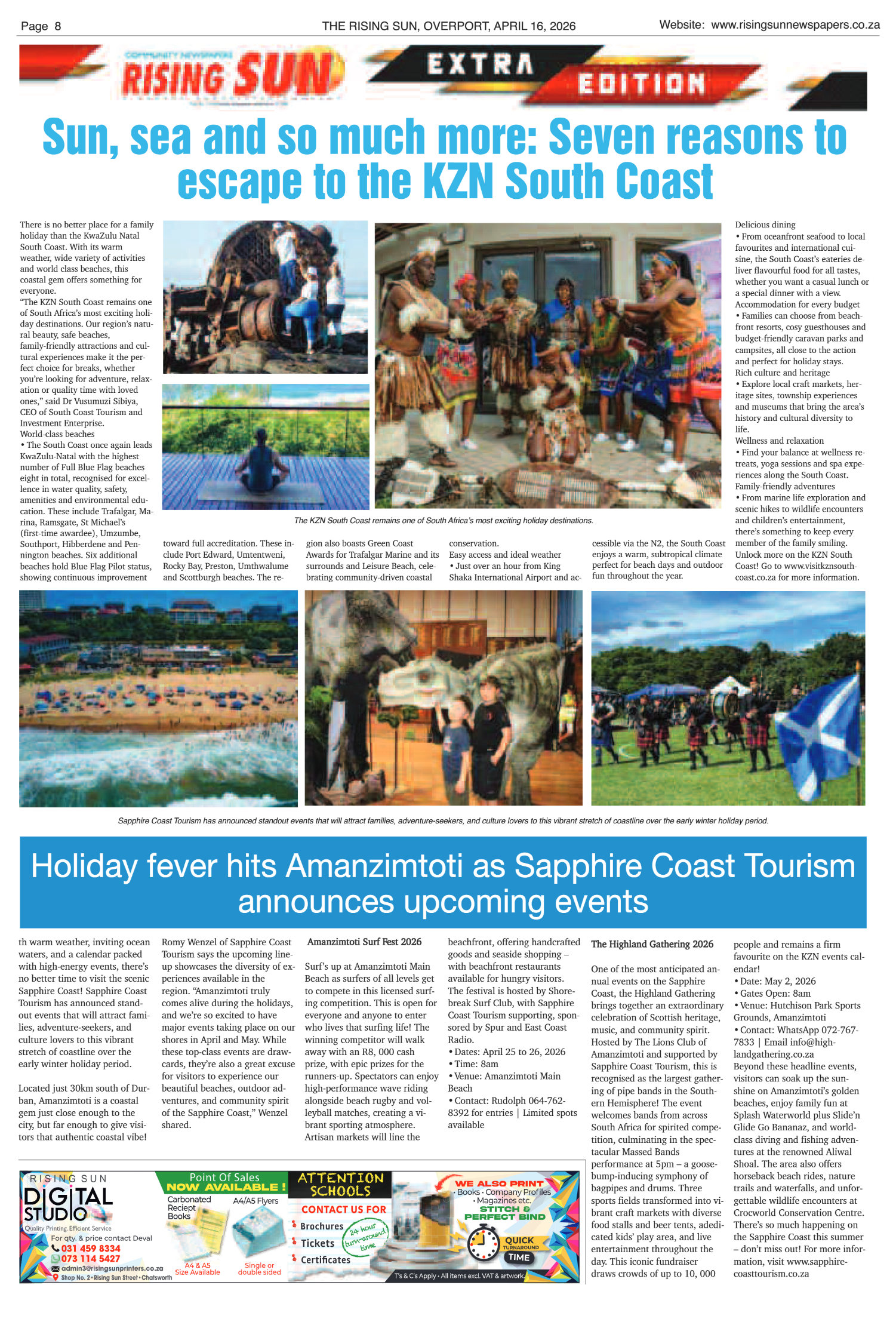 Rising Sun Overport E-Paper, April 16, 2026 page 8