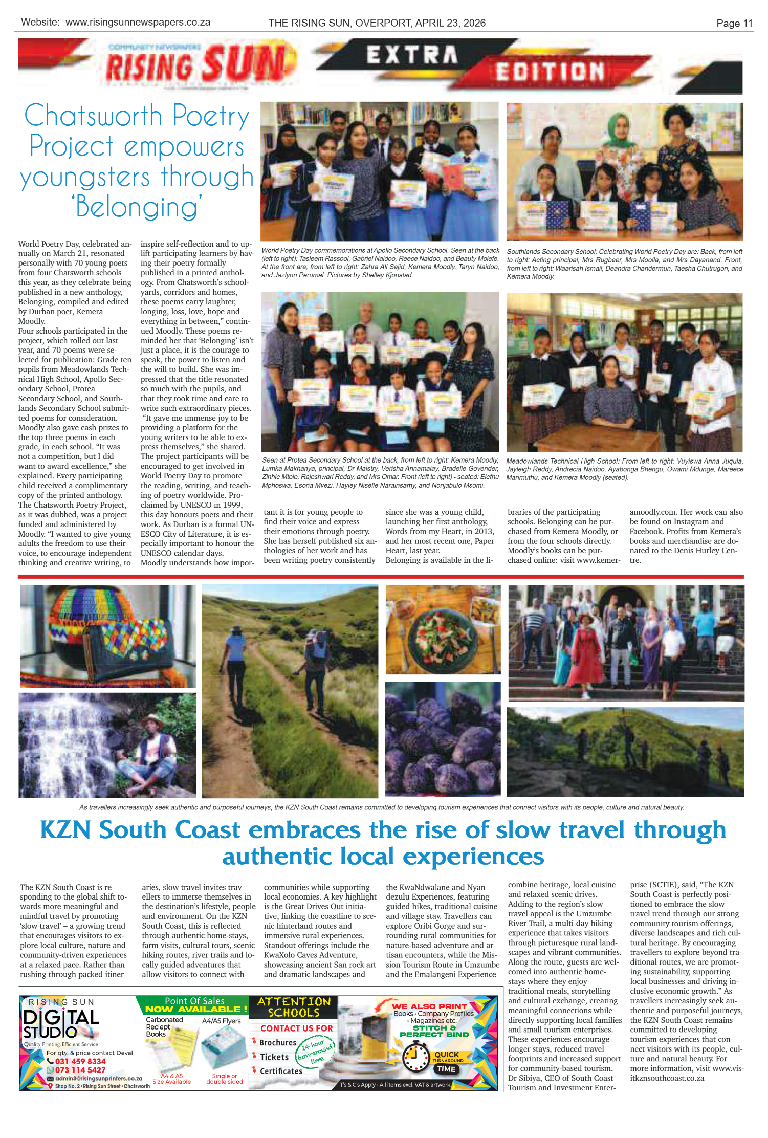Rising Sun Overport E-Paper, April 23, 2026 page 11