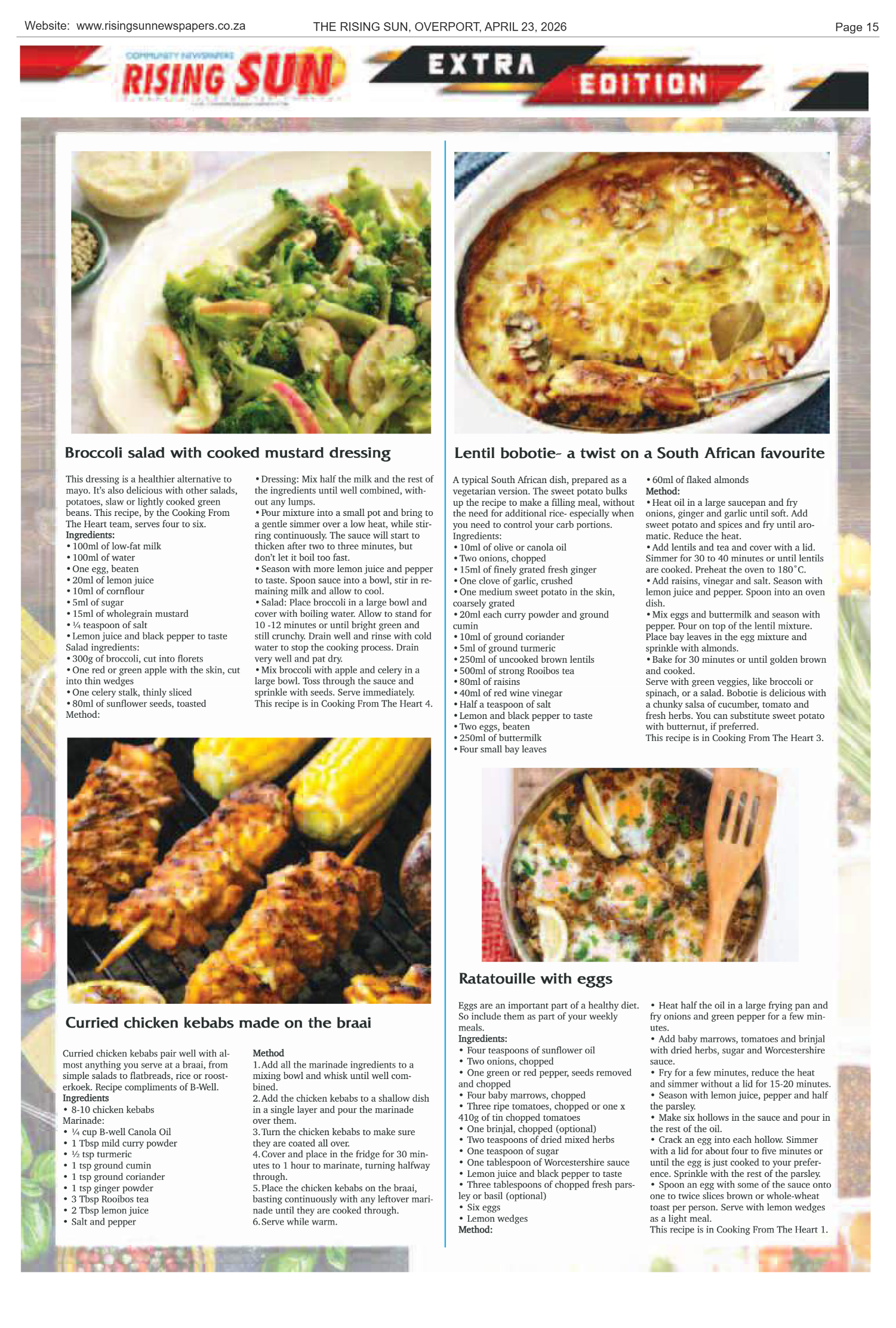 Rising Sun Overport E-Paper, April 23, 2026 page 15