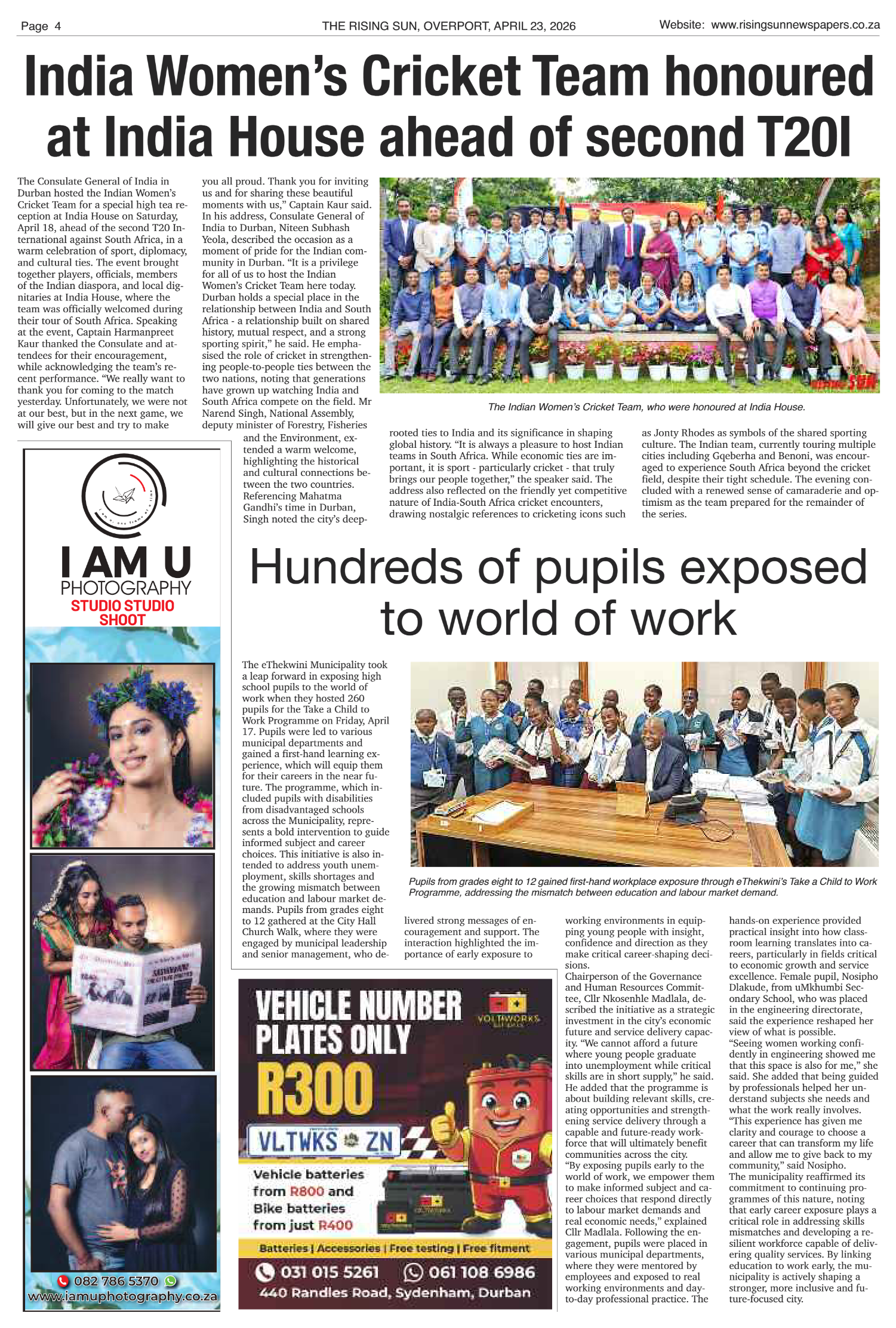 Rising Sun Overport E-Paper, April 23, 2026 page 4