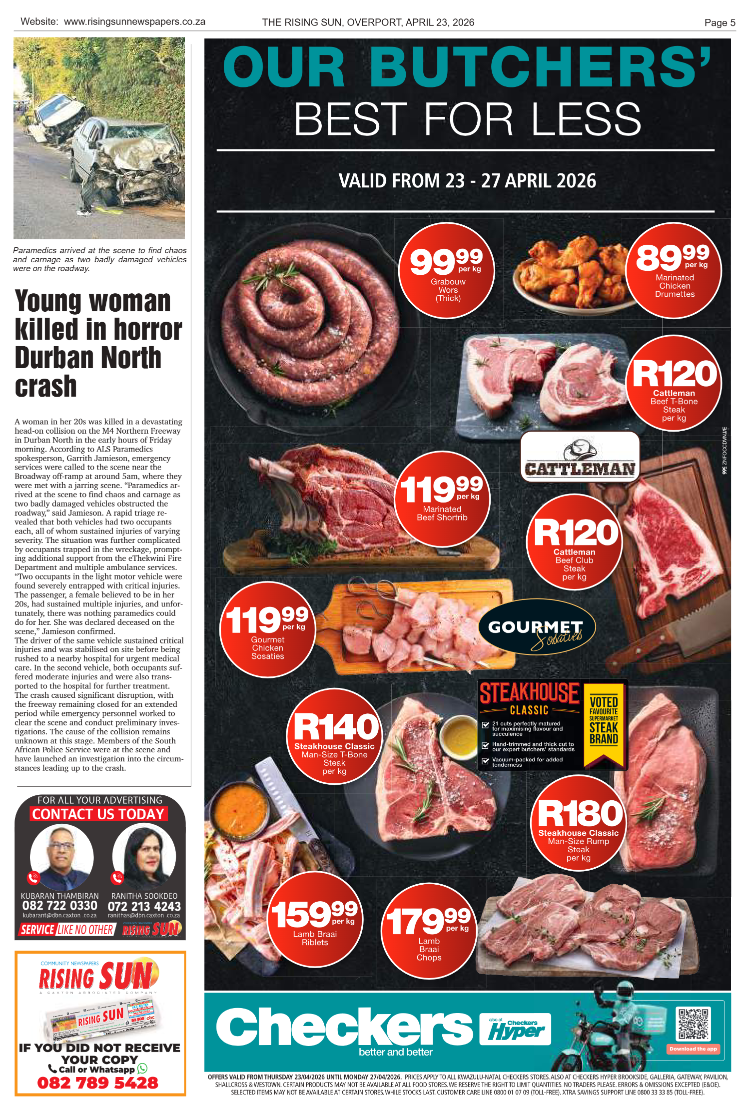 Rising Sun Overport E-Paper, April 23, 2026 page 5
