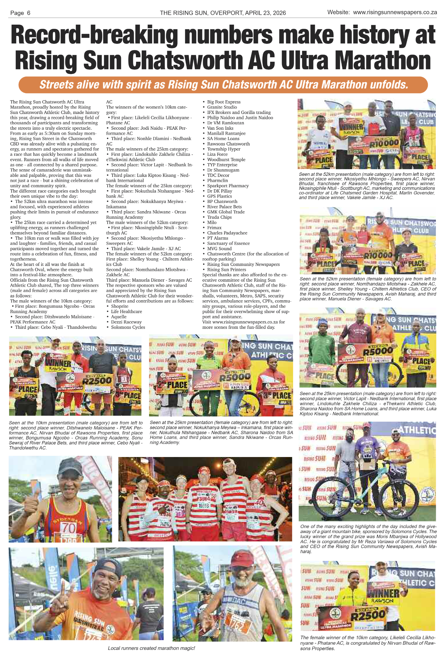 Rising Sun Overport E-Paper, April 23, 2026 page 6