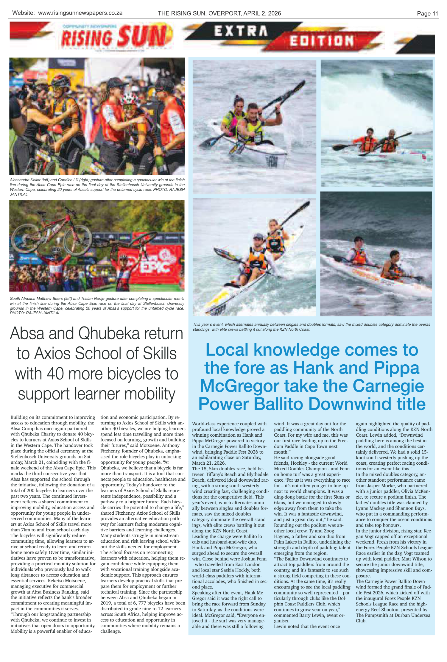 Rising Sun Overport E-Paper, April 2, 2026 page 13