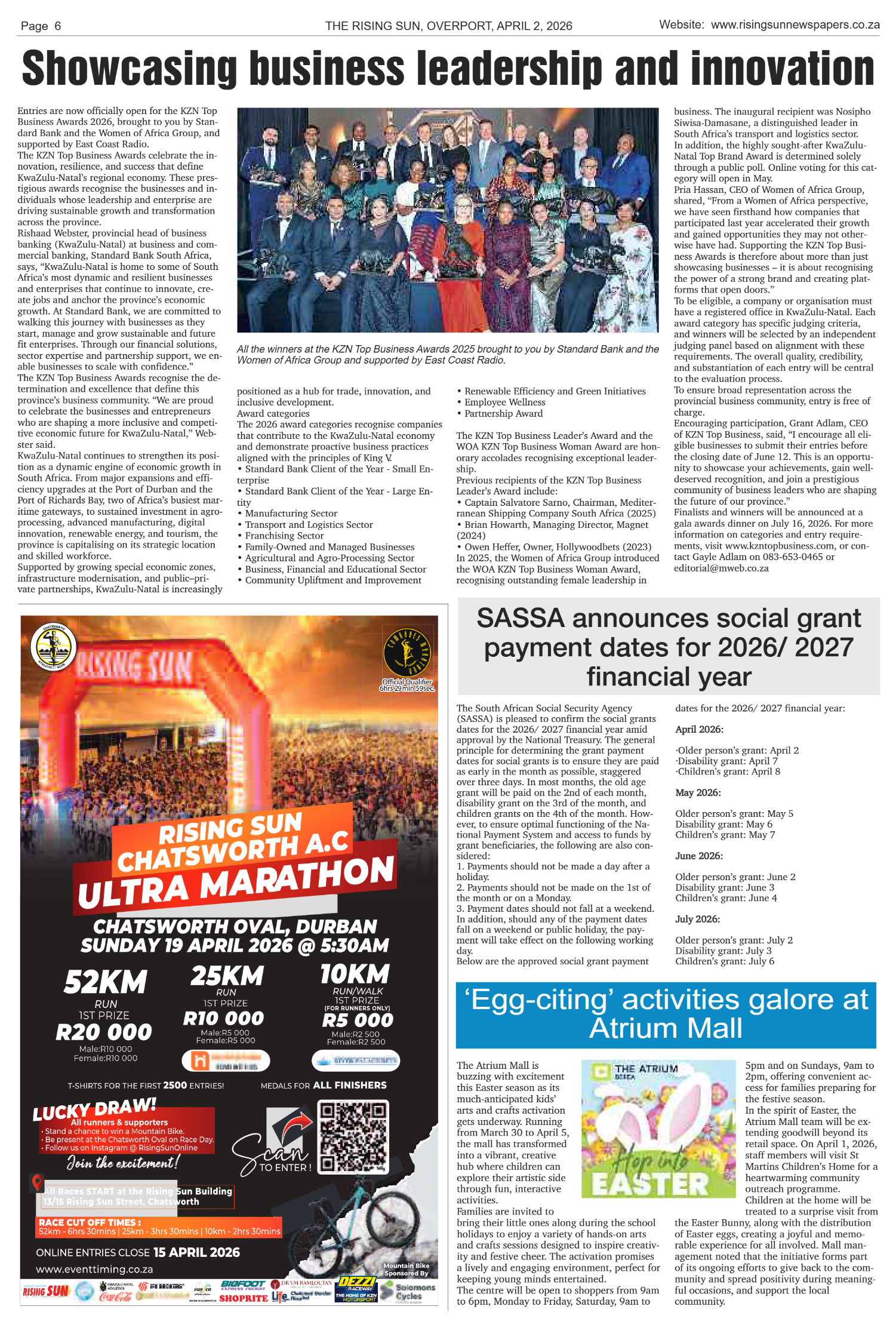 Rising Sun Overport E-Paper, April 2, 2026 page 8