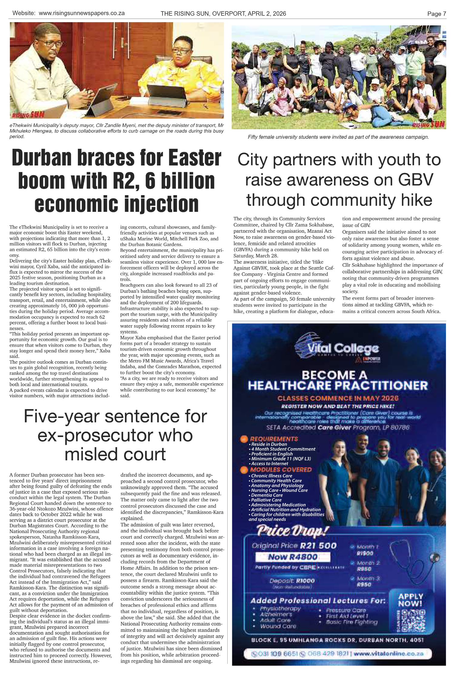 Rising Sun Overport E-Paper, April 2, 2026 page 9