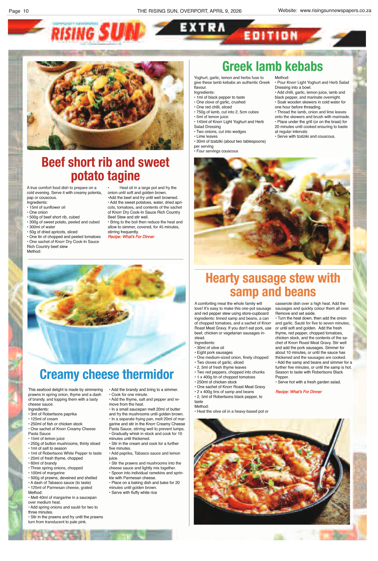 Rising Sun Overport E-Paper, April 9, 2026 page 10