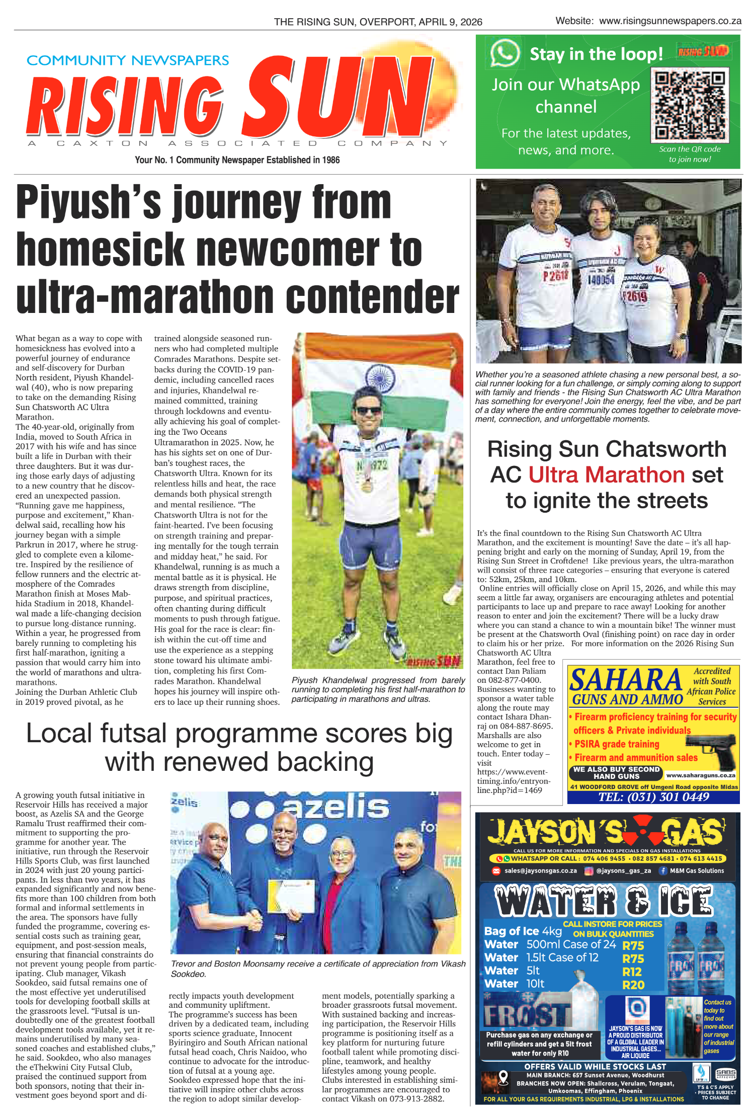 Rising Sun Overport E-Paper, April 9, 2026 page 12