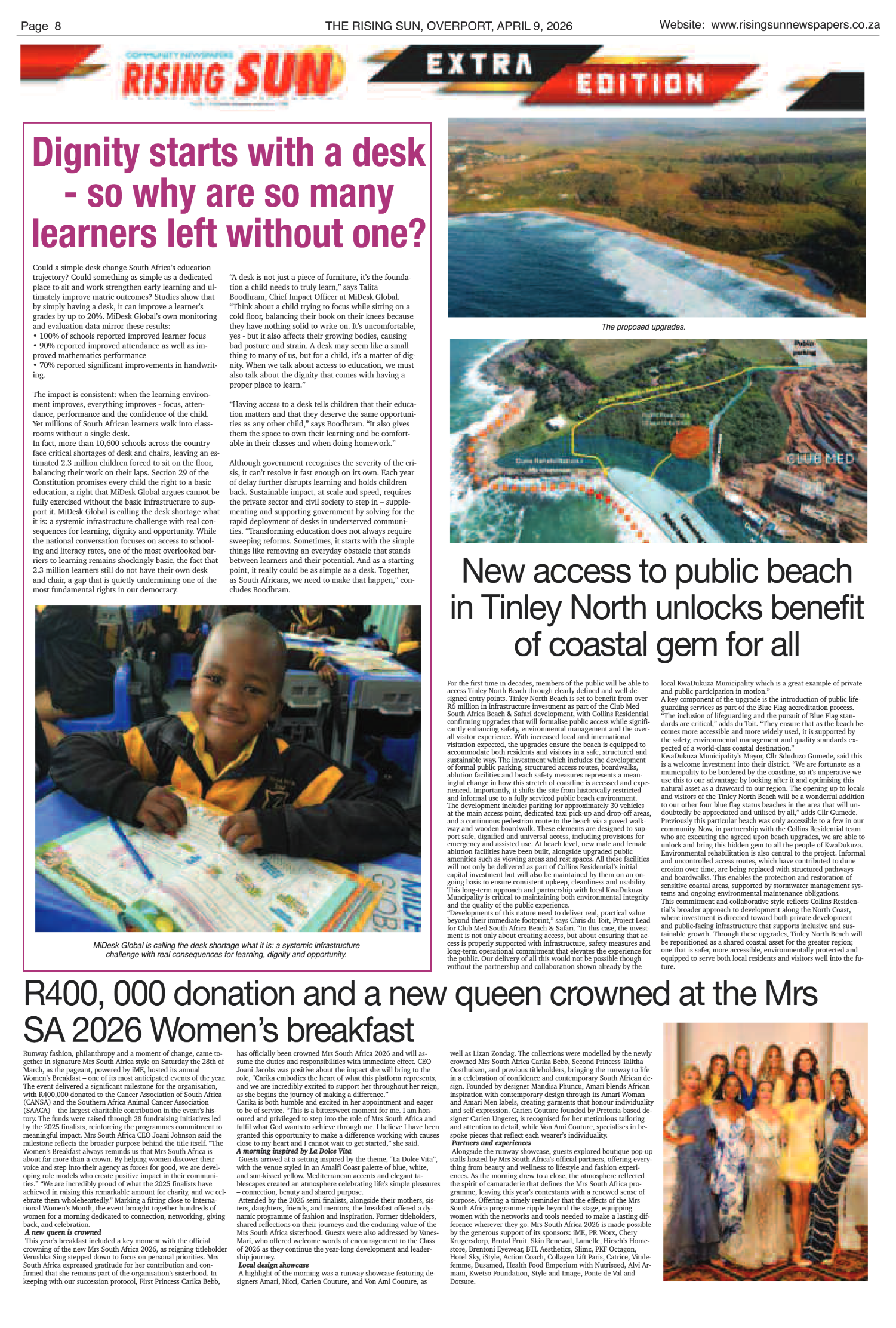 Rising Sun Overport E-Paper, April 9, 2026 page 8