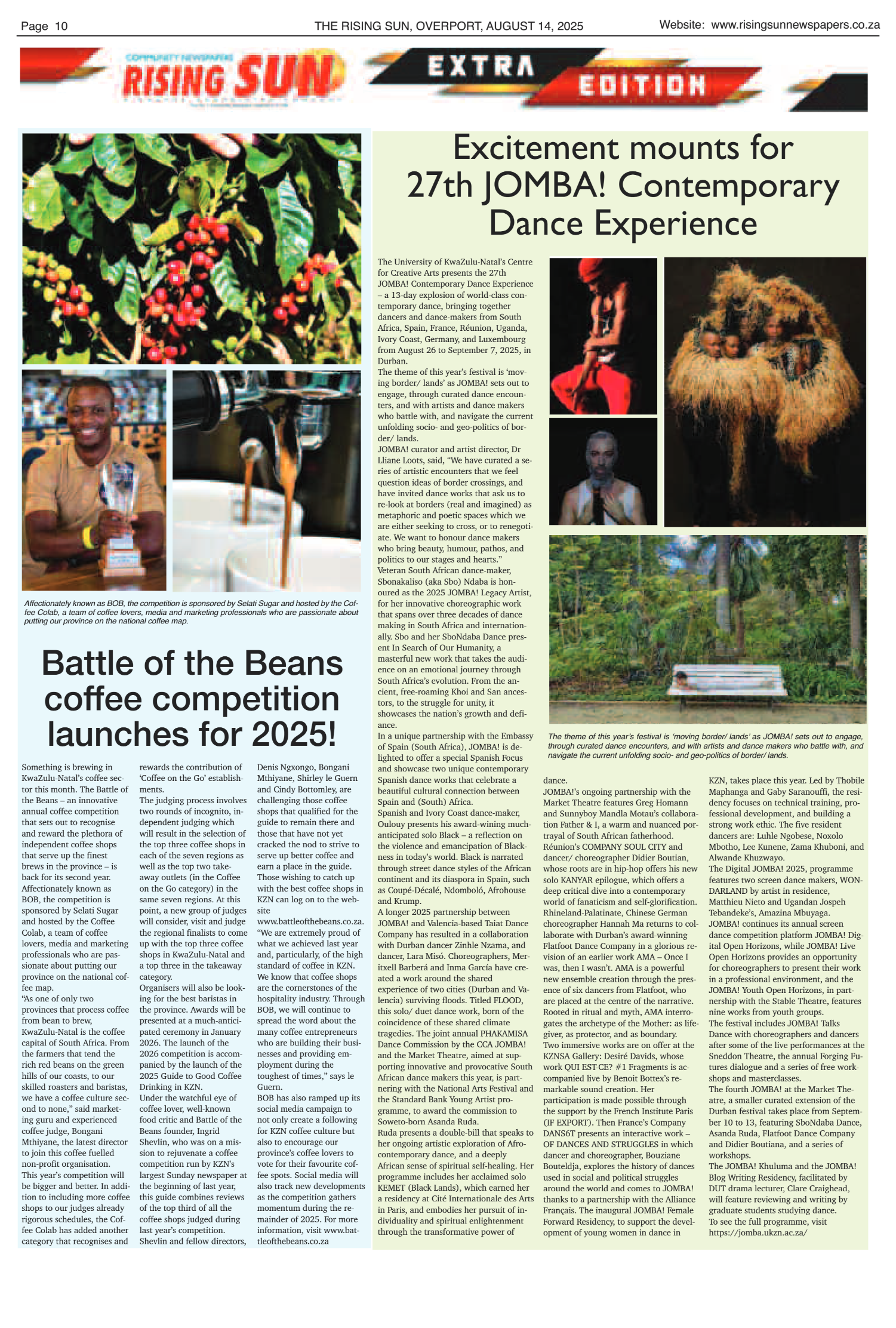 Rising Sun Overport E-Paper, August 14, 2025 page 10