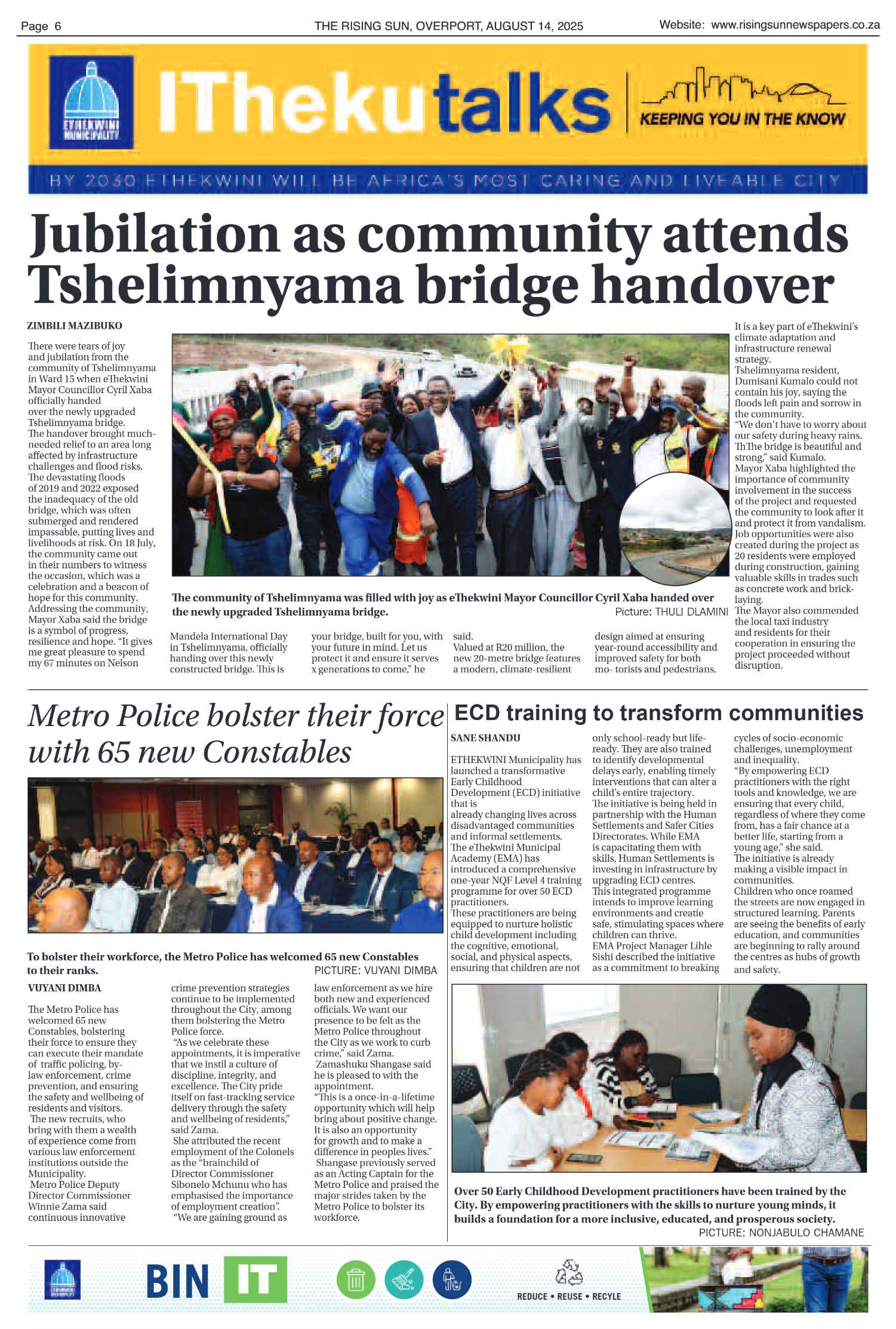 Rising Sun Overport E-Paper, August 14, 2025 page 6