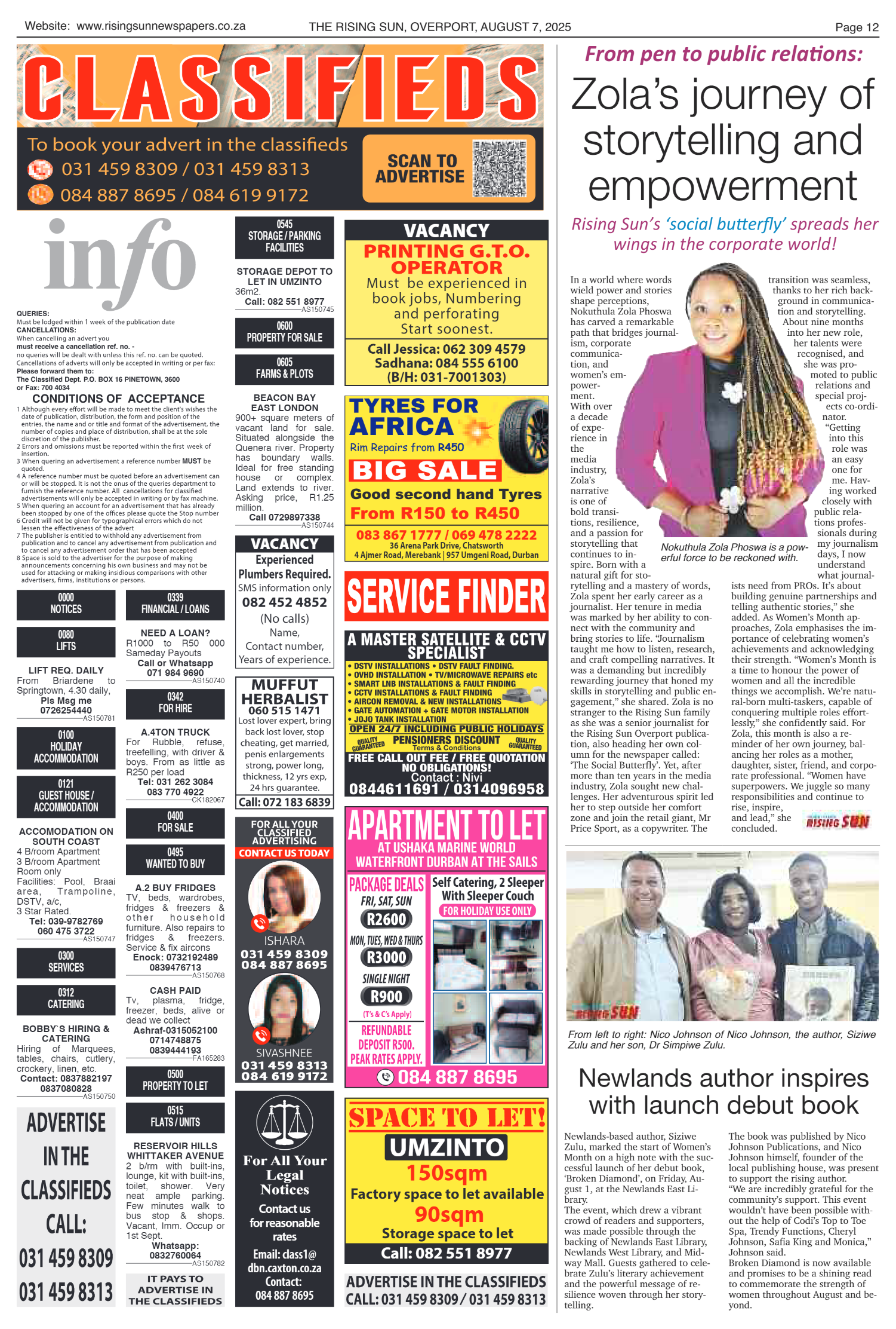 Rising Sun Overport E-Paper, August 7, 2025 page 14