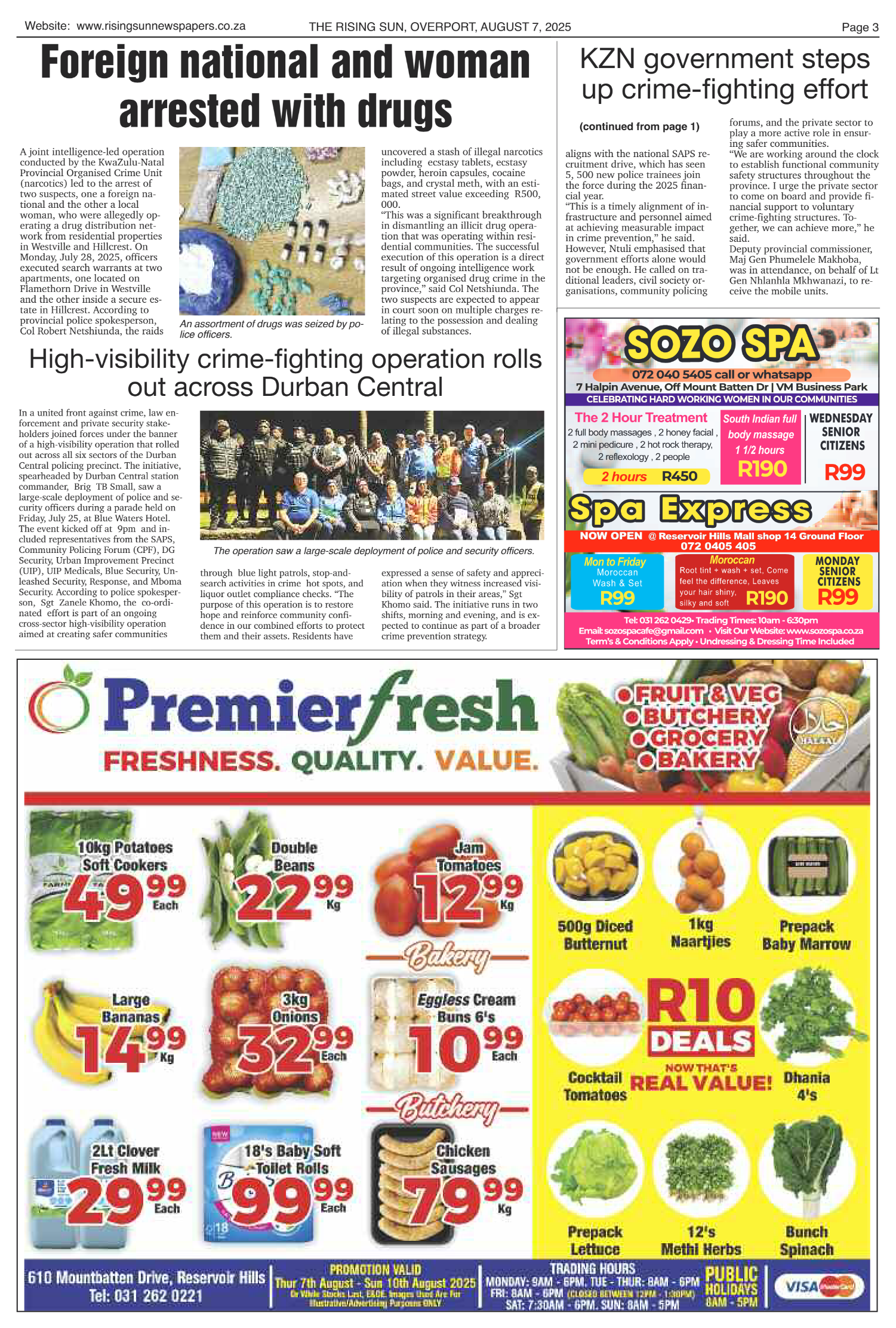 Rising Sun Overport E-Paper, August 7, 2025 page 3