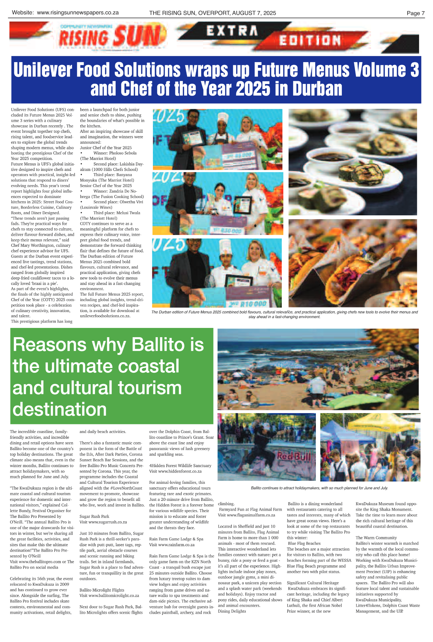Rising Sun Overport E-Paper, August 7, 2025 page 7