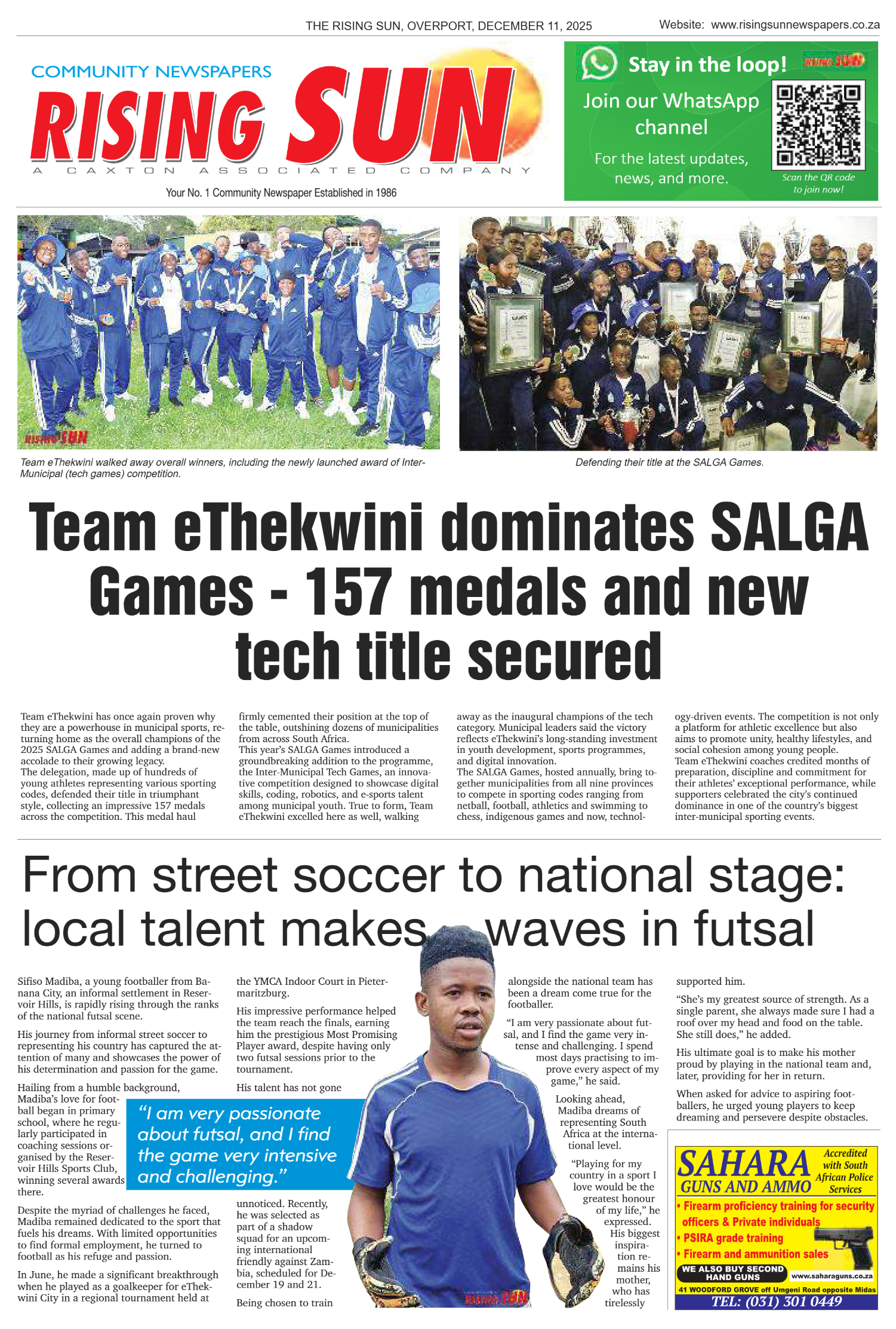Rising Sun Overport E-Paper, December 11, 2025 page 21