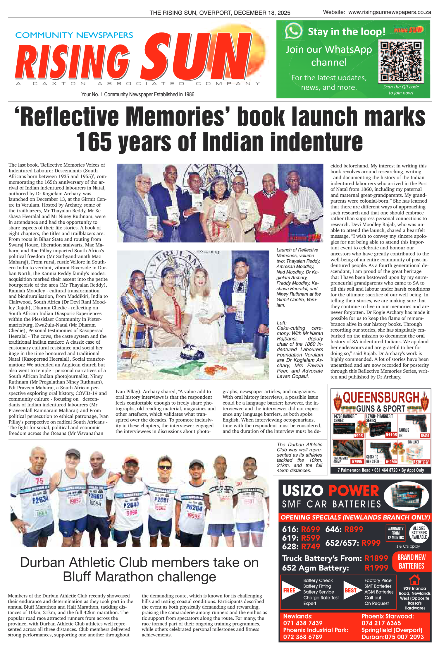 Rising Sun Overport E-Paper, December 18, 2025 page 13