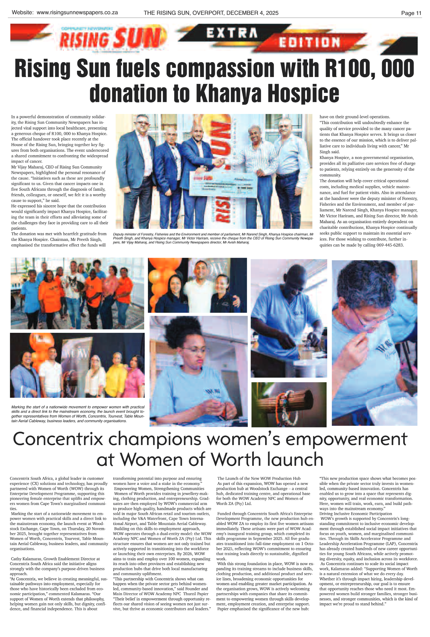 Rising Sun Overport E-Paper, December 4, 2025 page 11