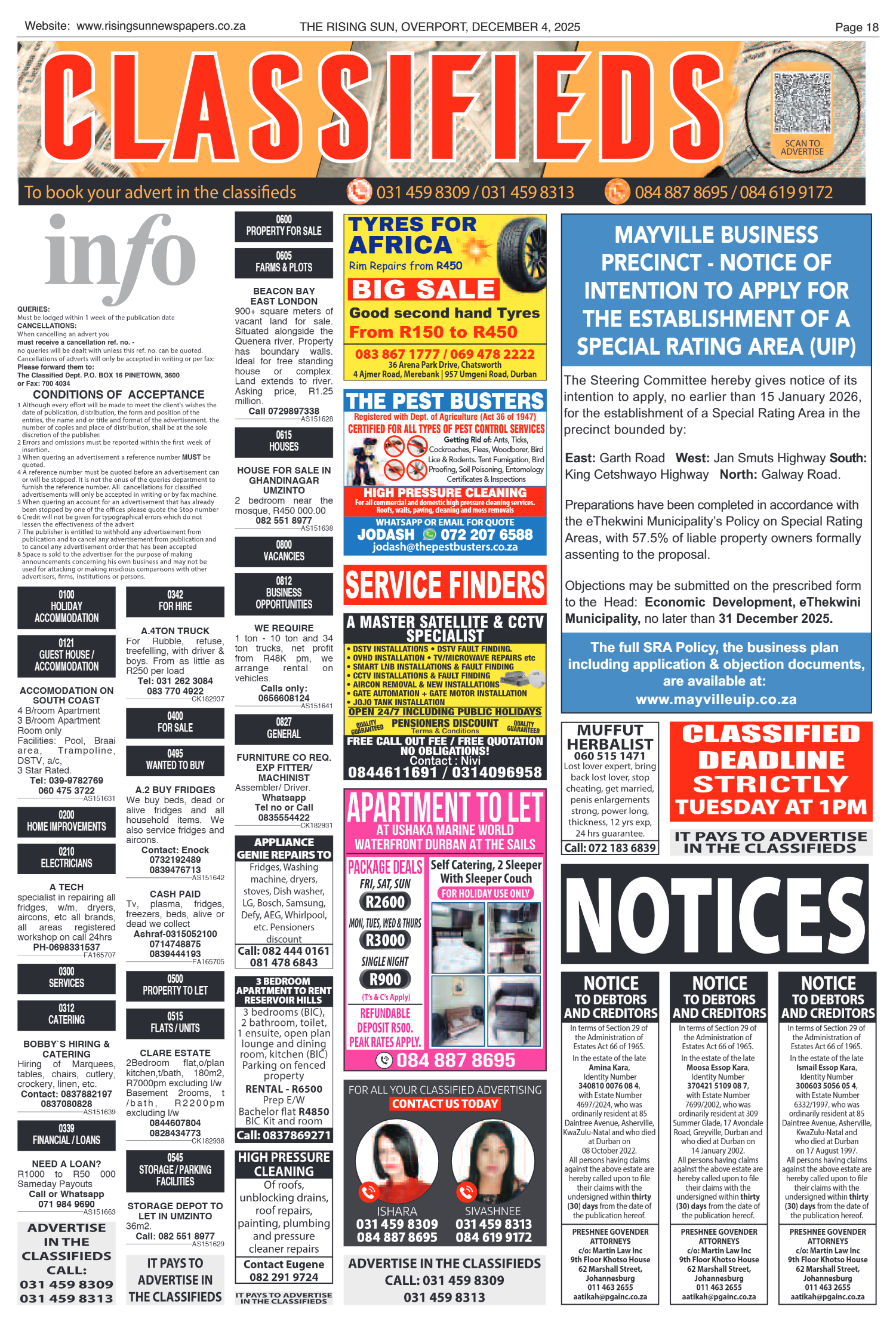 Rising Sun Overport E-Paper, December 4, 2025 page 18
