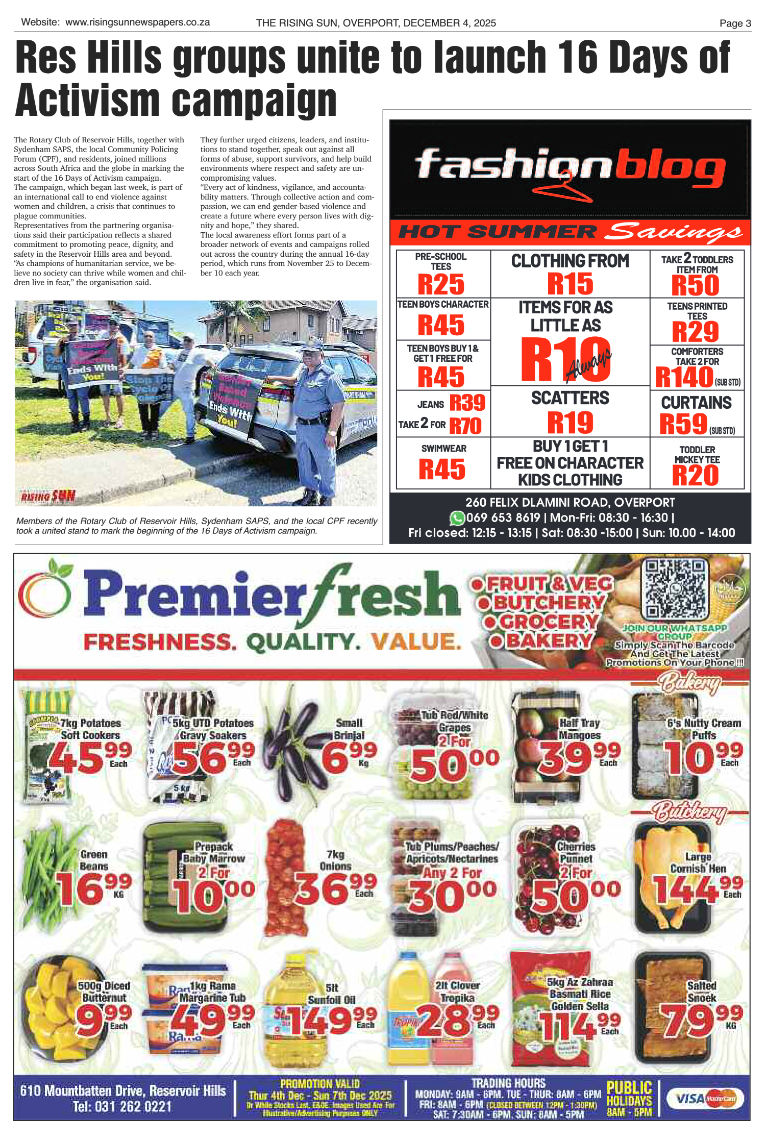 Rising Sun Overport E-Paper, December 4, 2025 page 3