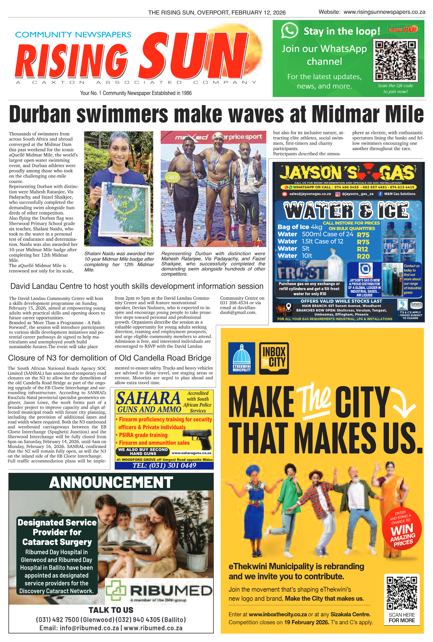 Rising Sun Overport E-Paper, February 12, 2026 page 13