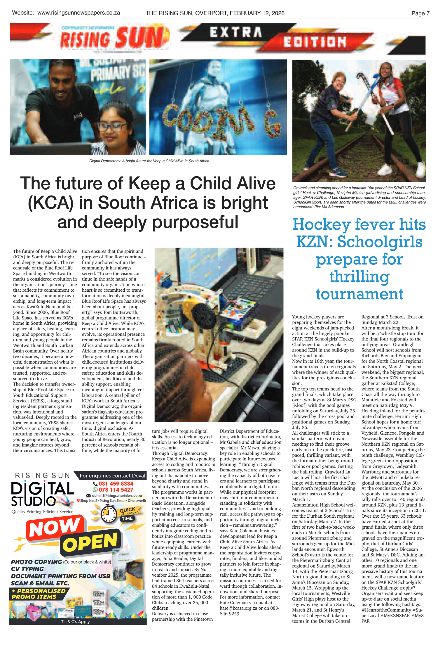 Rising Sun Overport E-Paper, February 12, 2026 page 7