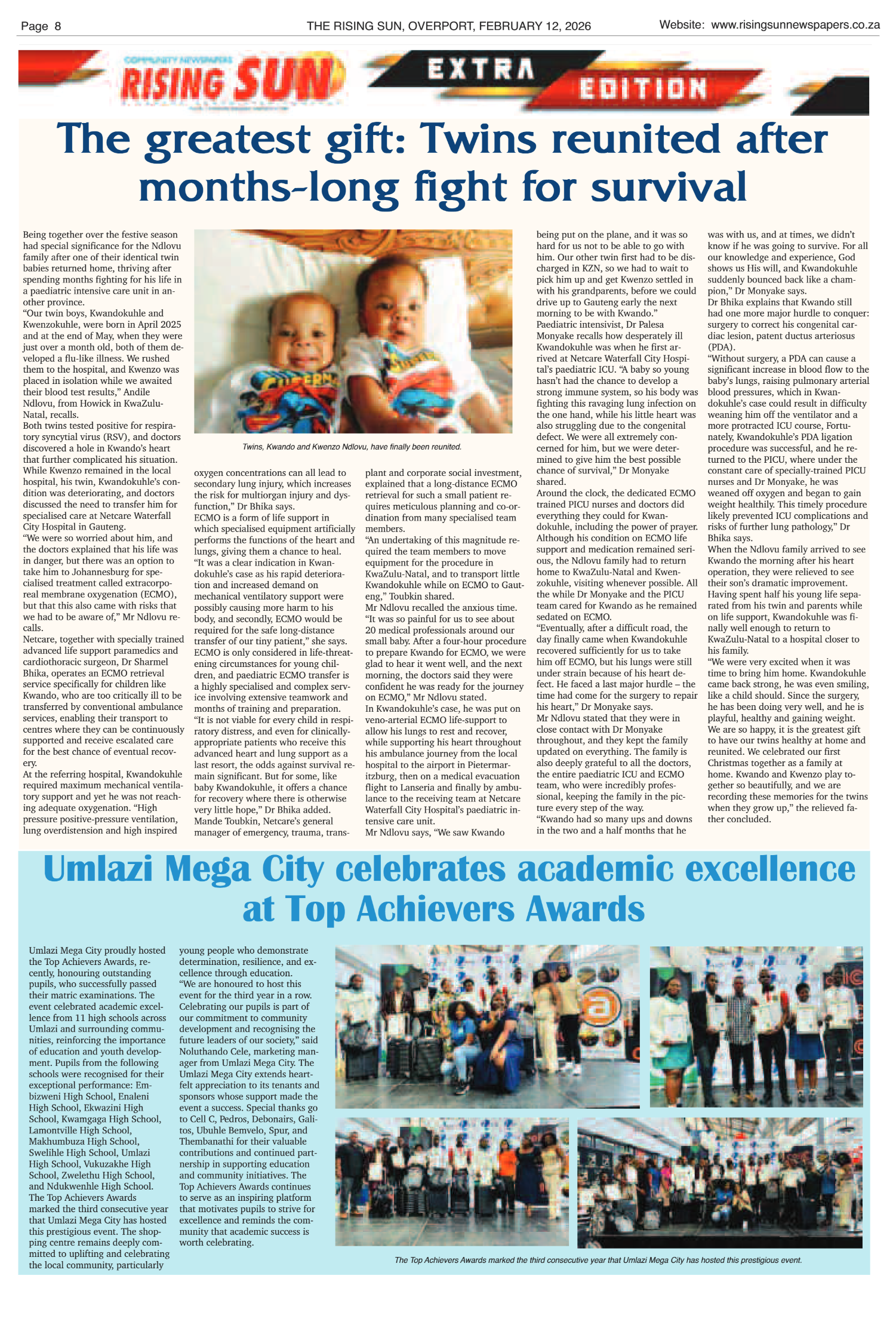 Rising Sun Overport E-Paper, February 12, 2026 page 8
