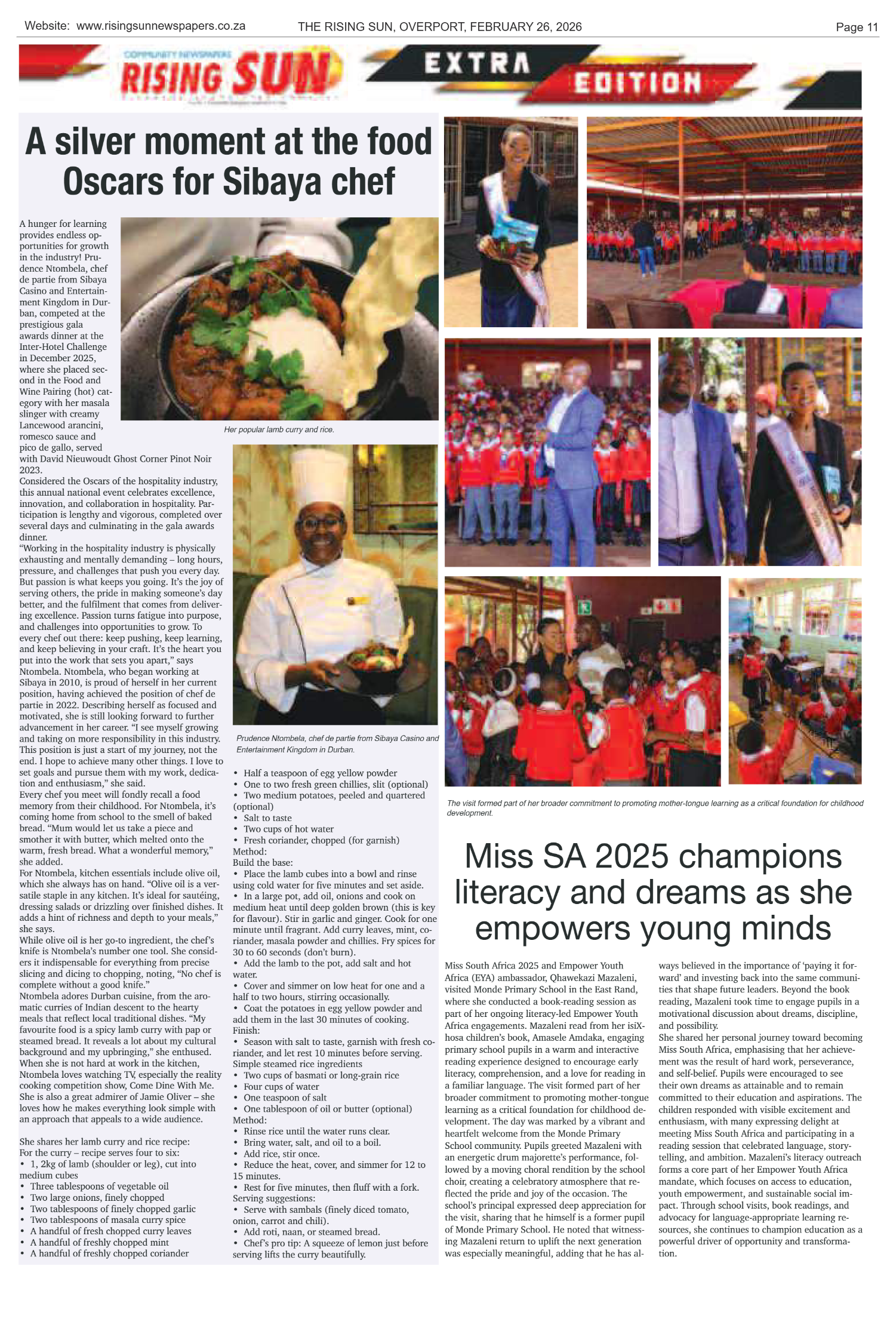 Rising Sun Overport E-Paper, February 26, 2026 page 11