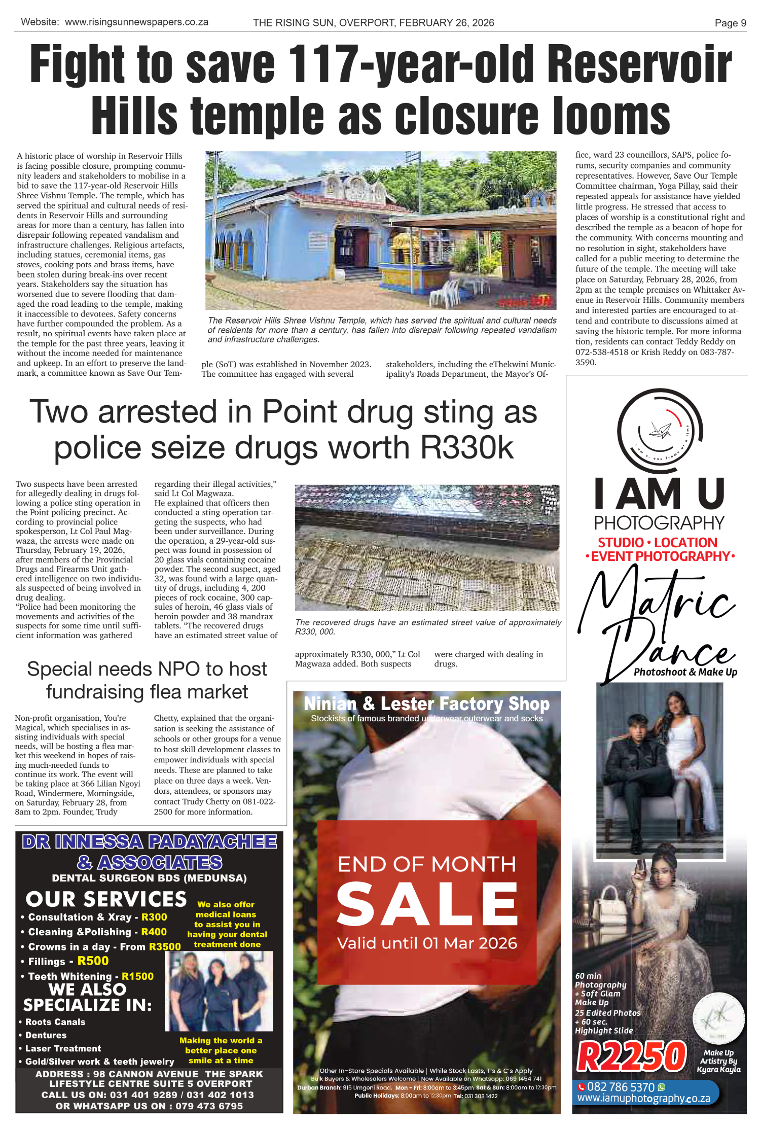 Rising Sun Overport E-Paper, February 26, 2026 page 9