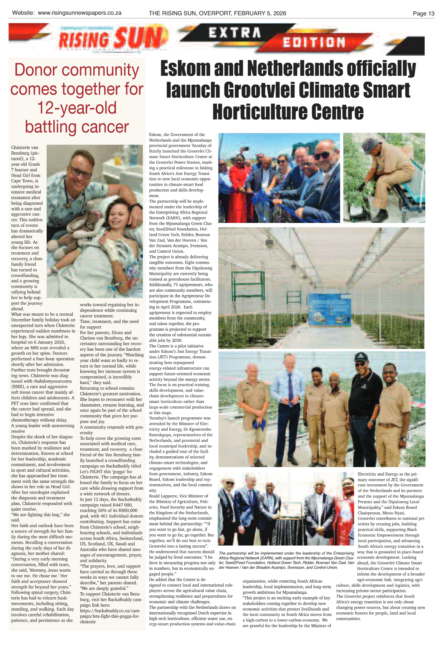 Rising Sun Overport E-Paper, February 5, 2026 page 13