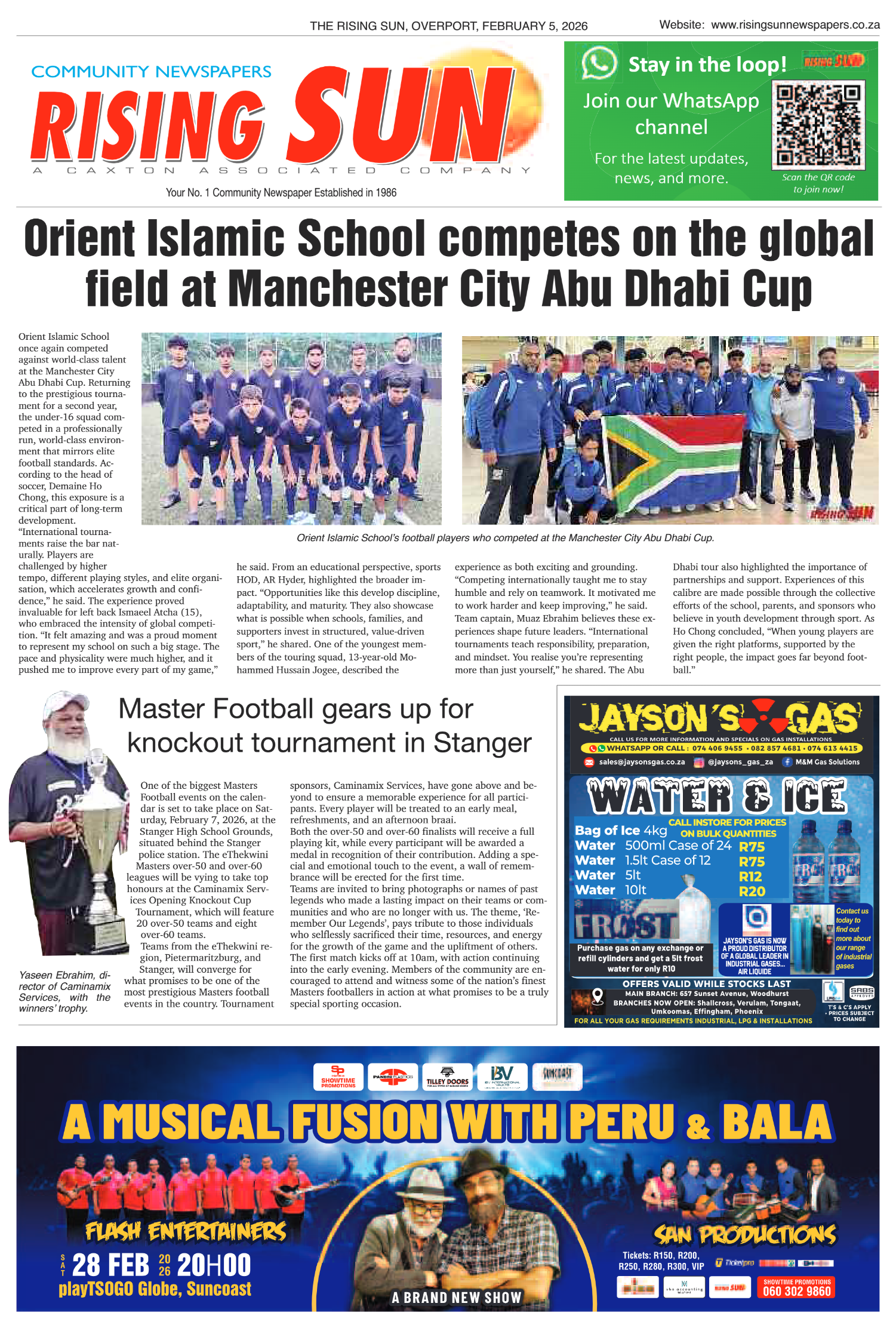 Rising Sun Overport E-Paper, February 5, 2026 page 16