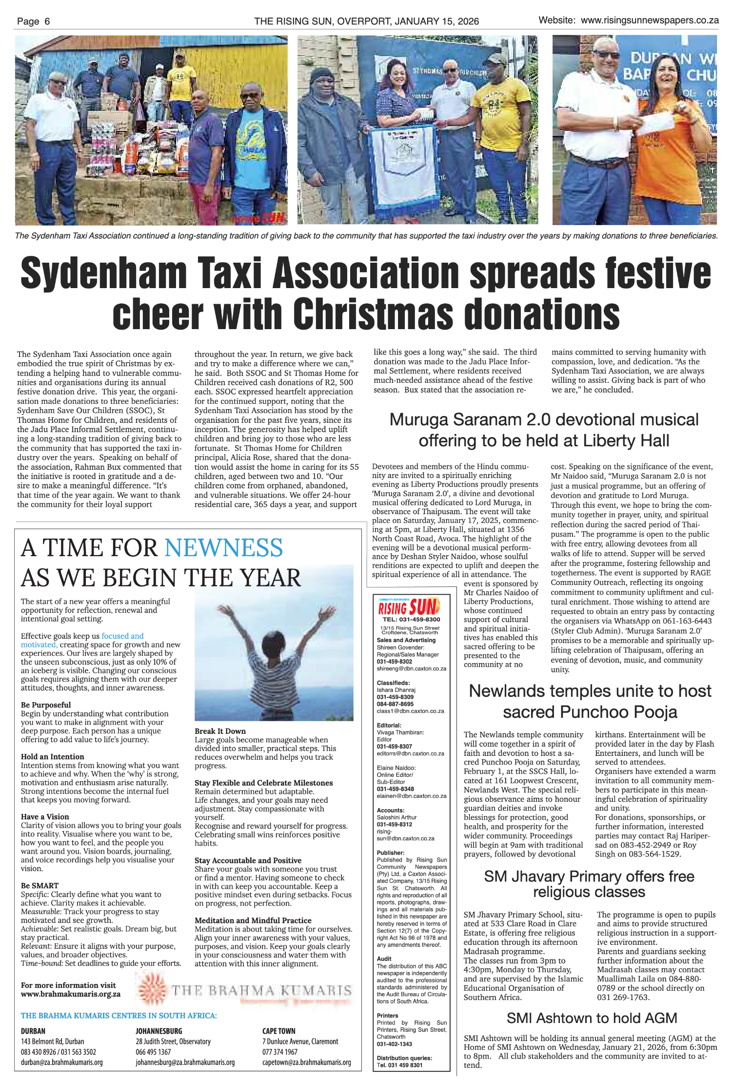 Rising Sun Overport E-Paper, January 15, 2026 page 10