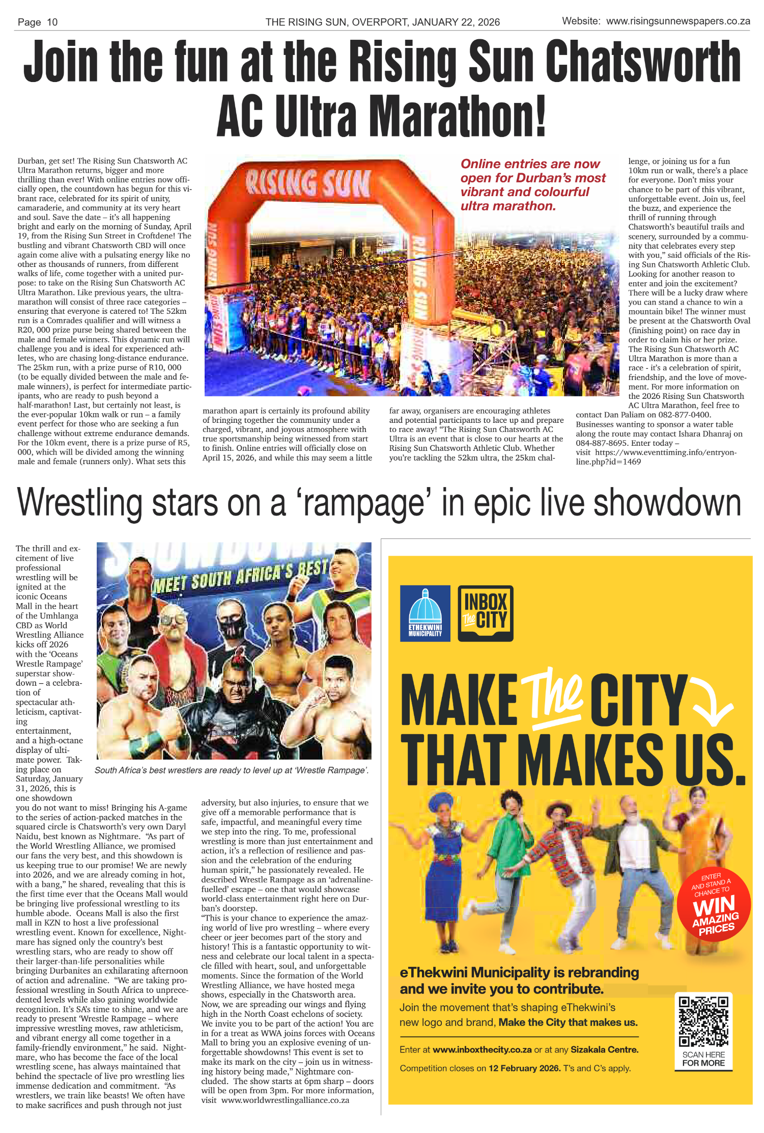 Rising Sun Overport E-Paper, January 22, 2026 page 14
