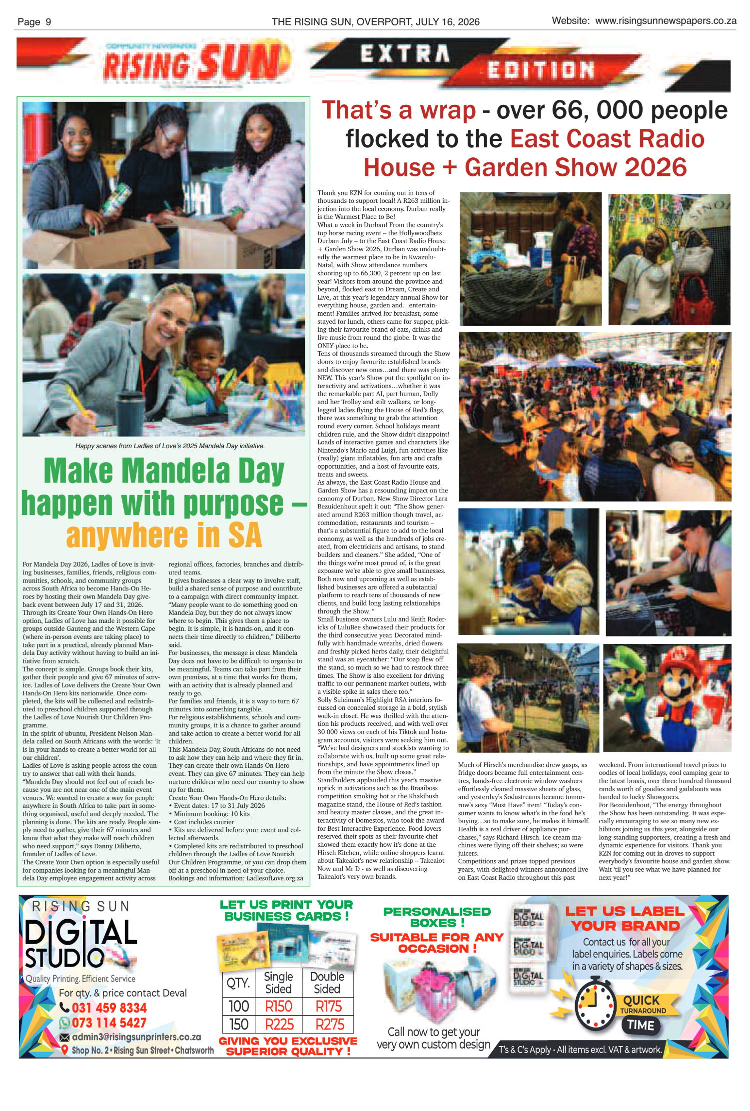 Rising Sun Overport E-Paper, July 16, 2026 page 9