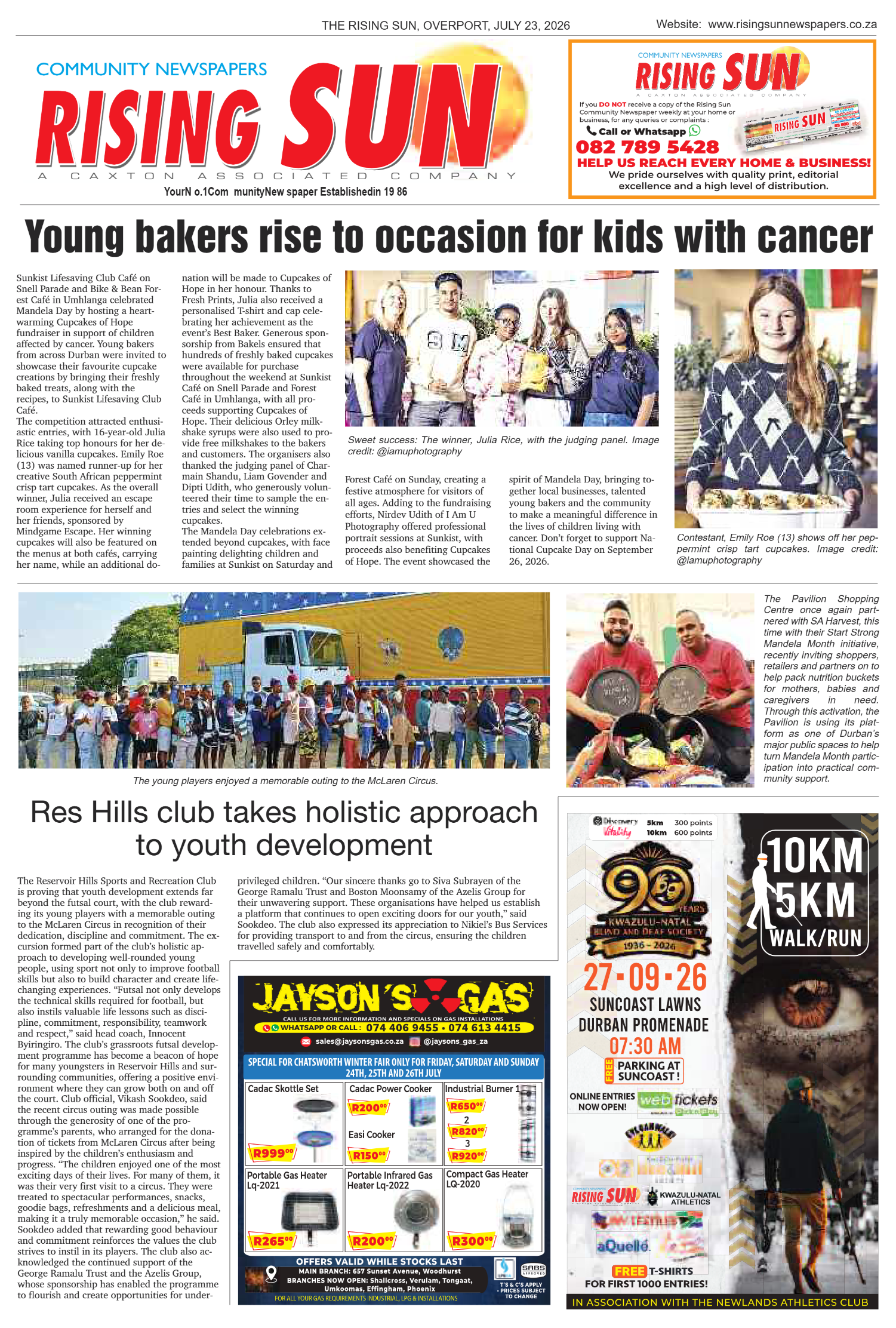 Rising Sun Overport E-Paper, July 23, 2026 page 12
