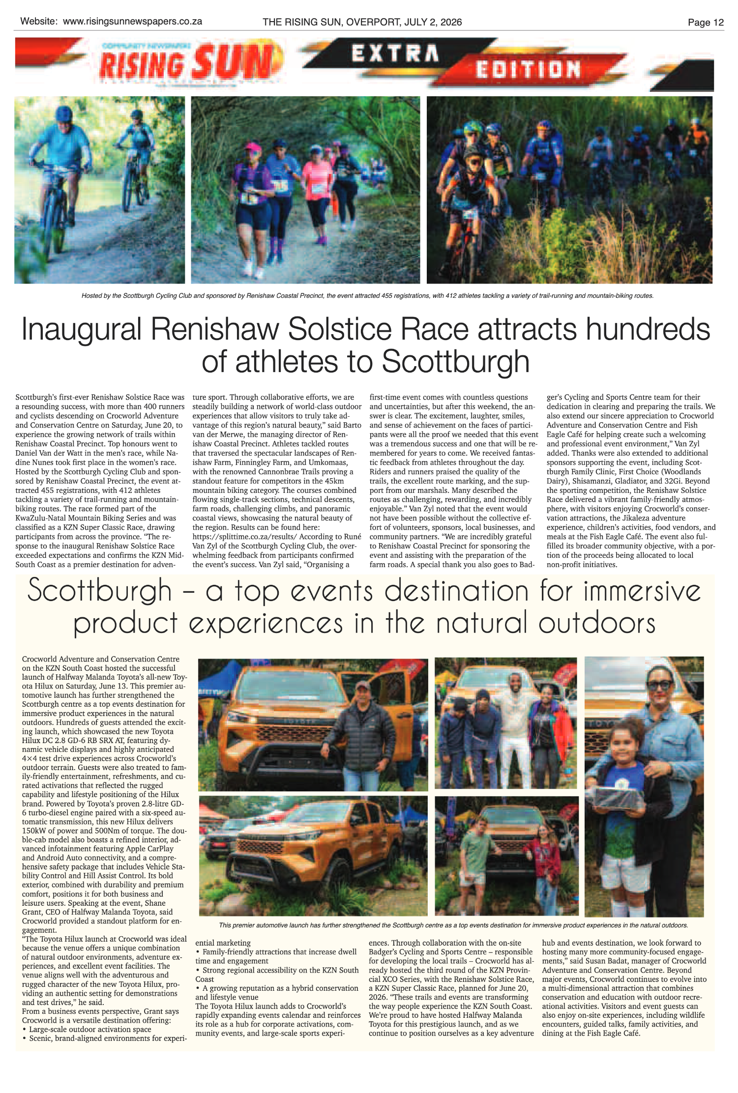 Rising Sun Overport E-Paper, July 2, 2026 page 12