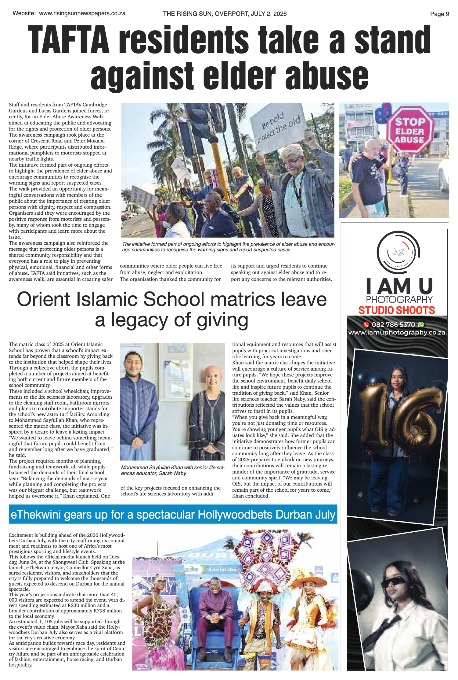 Rising Sun Overport E-Paper, July 2, 2026 page 9