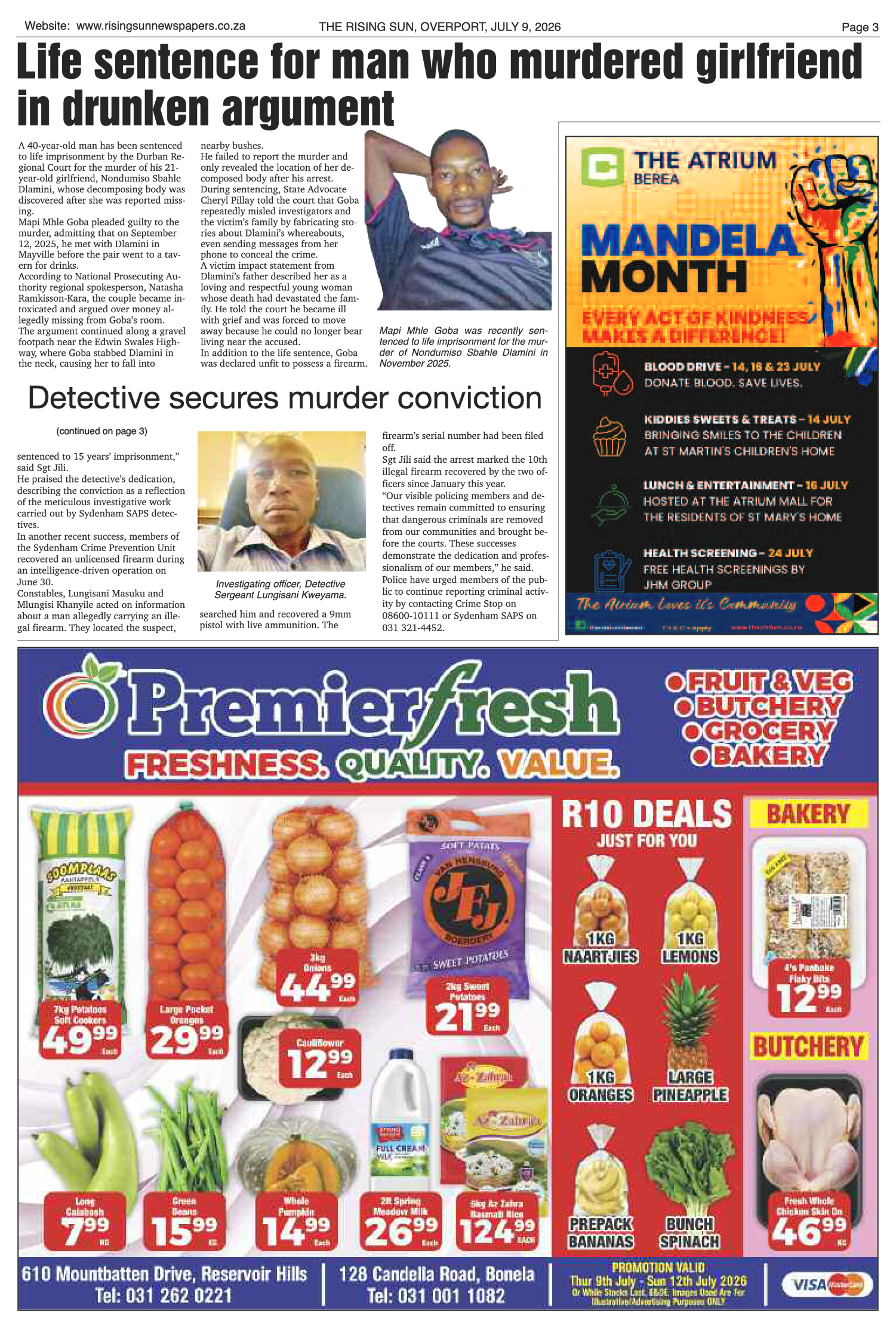 Rising Sun Overport E-Paper, July 9, 2026 page 3