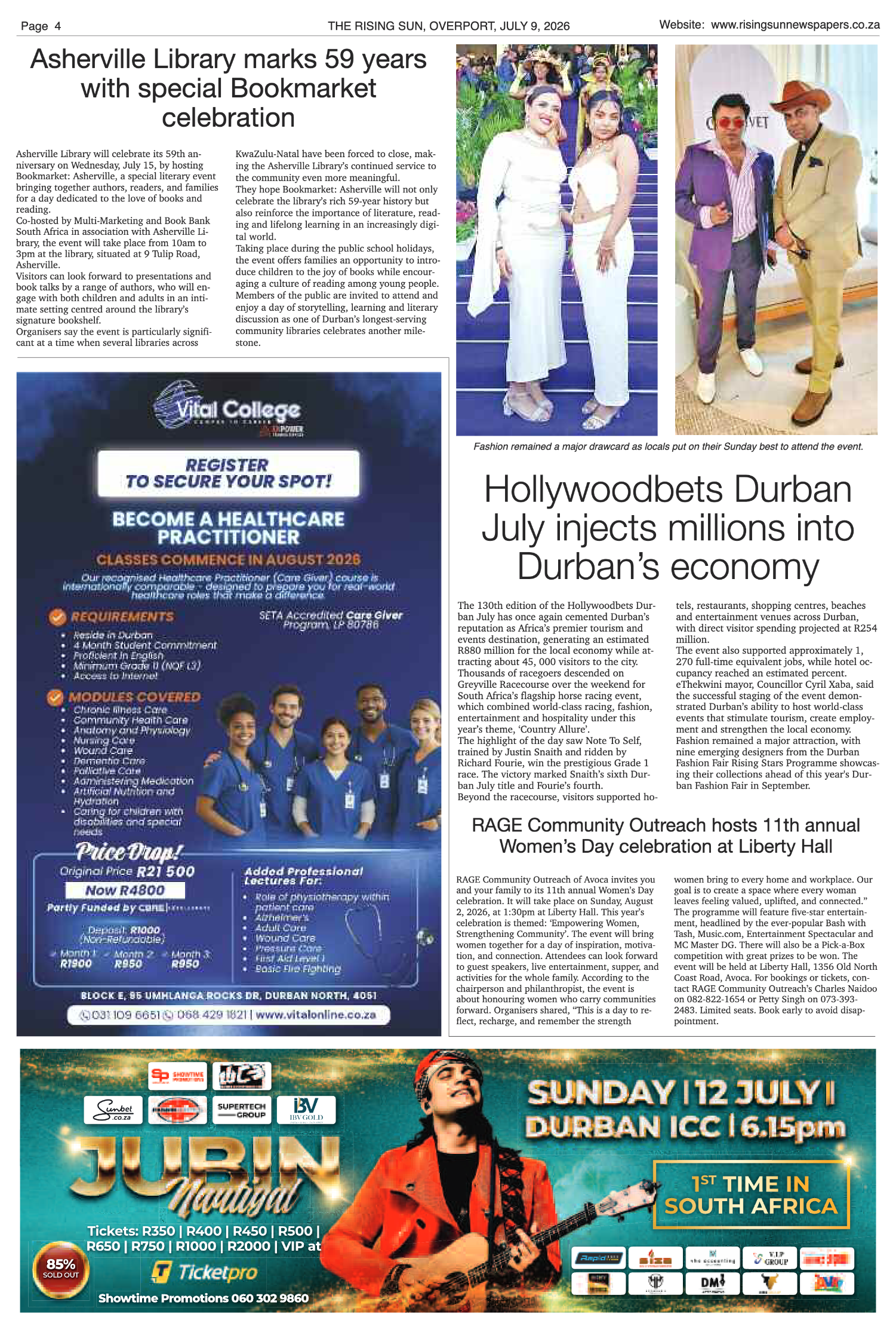 Rising Sun Overport E-Paper, July 9, 2026 page 4