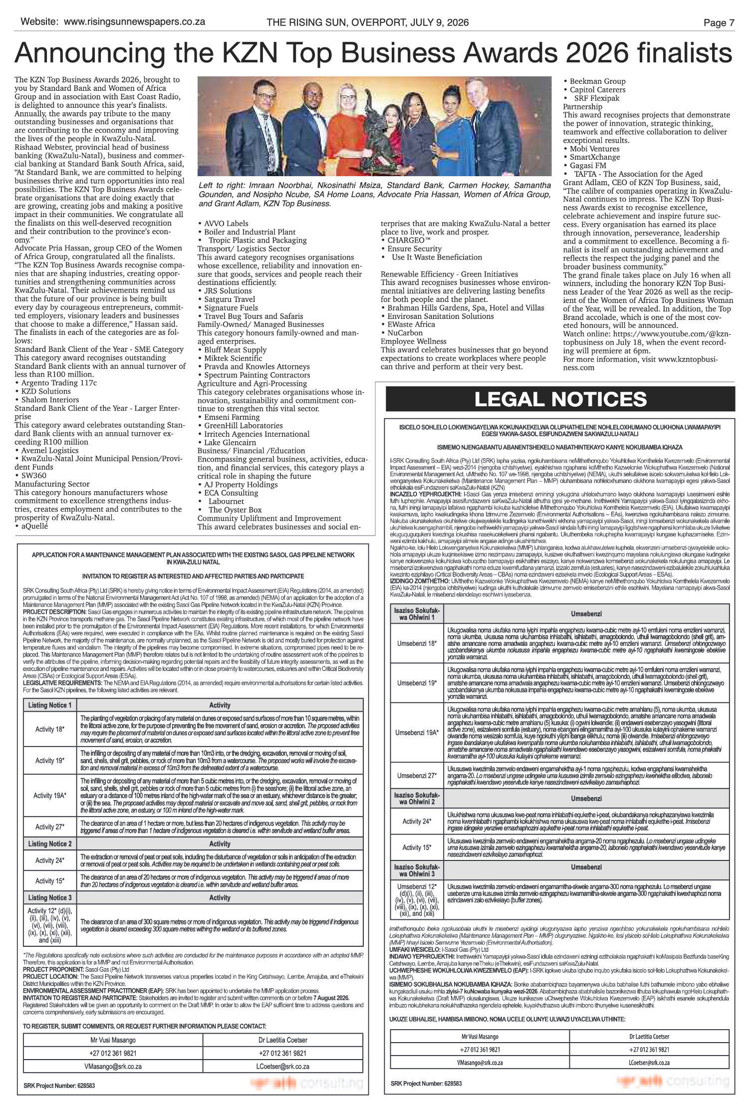 Rising Sun Overport E-Paper, July 9, 2026 page 7