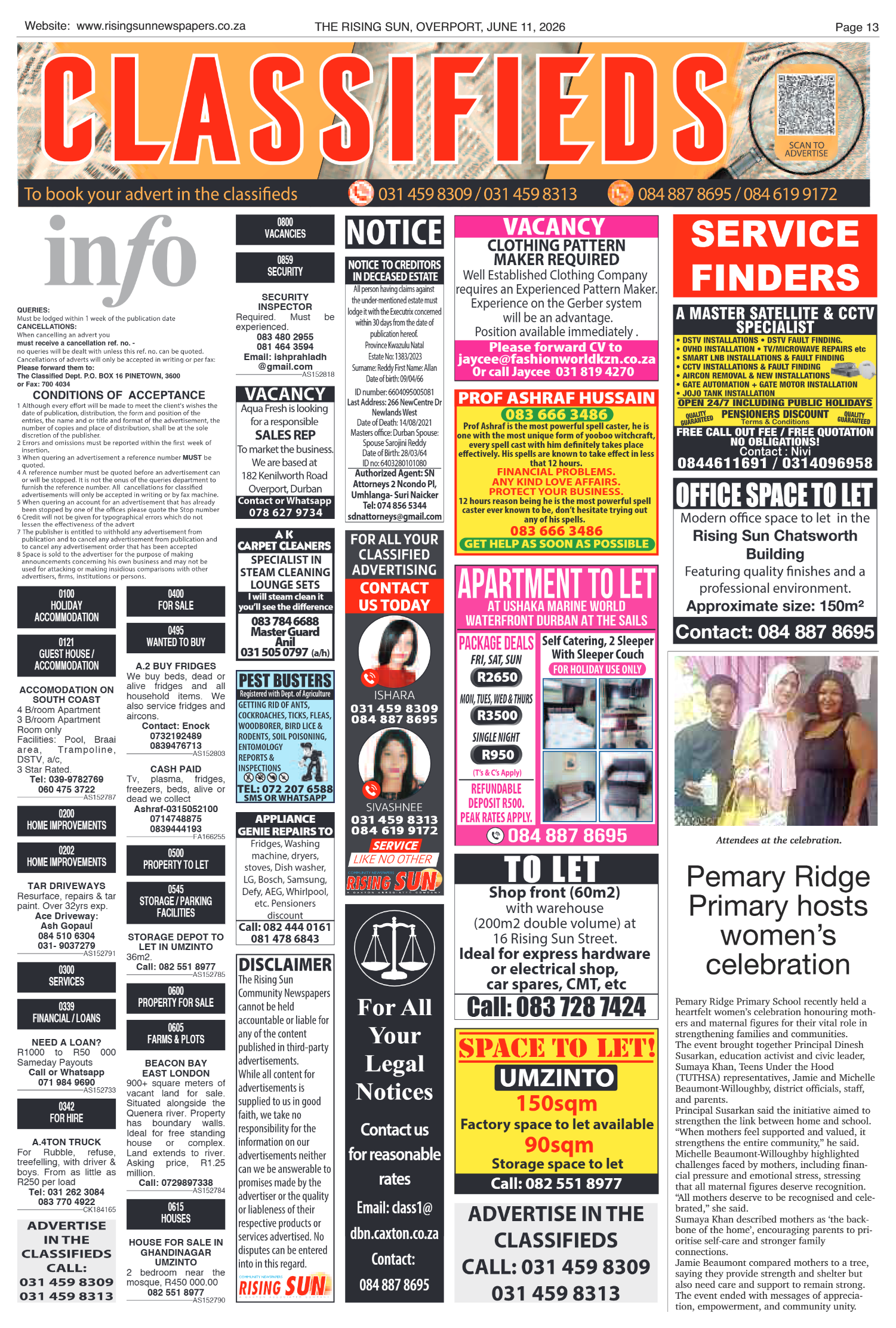 Rising Sun Overport E-Paper, June 11, 2026 page 13