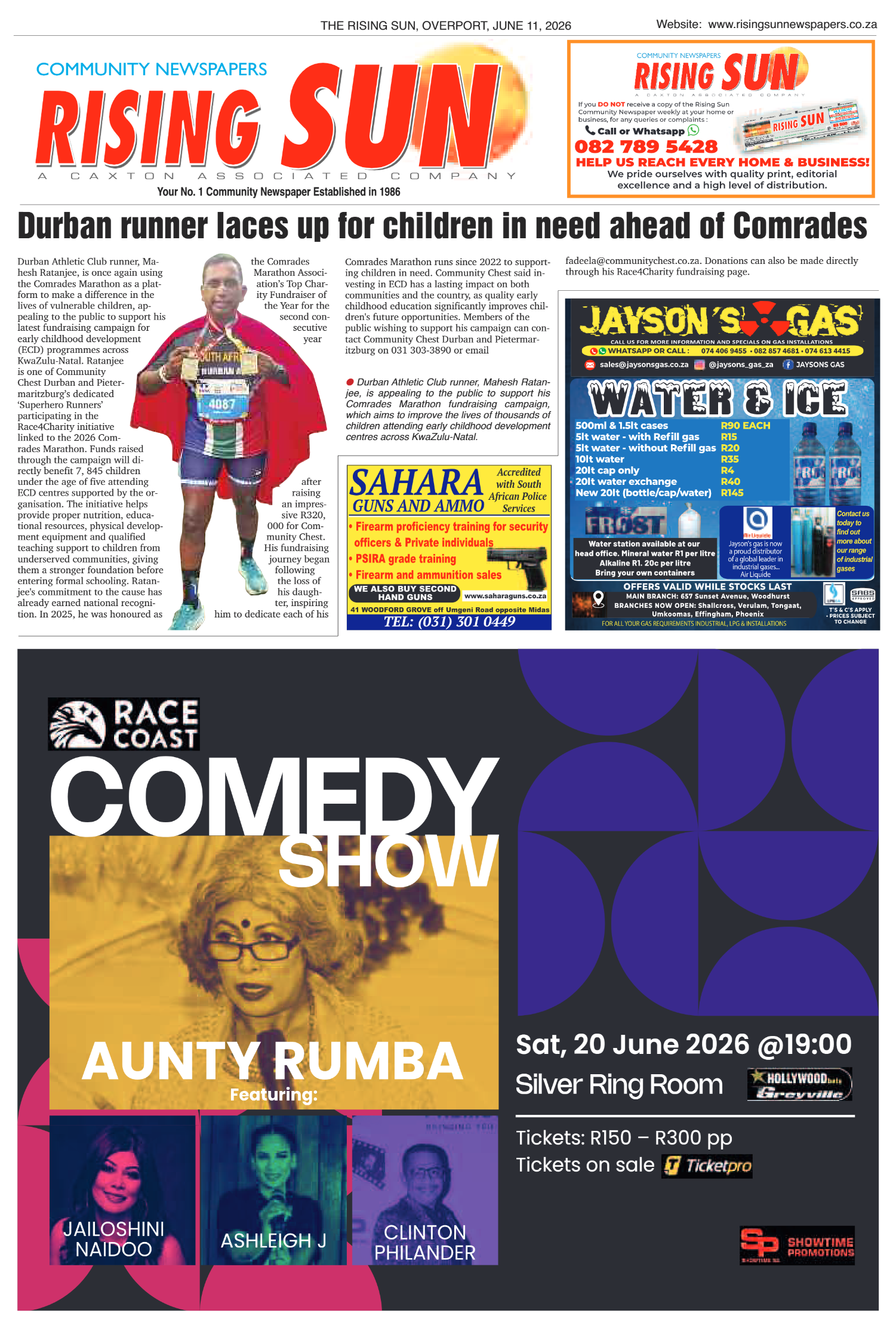 Rising Sun Overport E-Paper, June 11, 2026 page 14