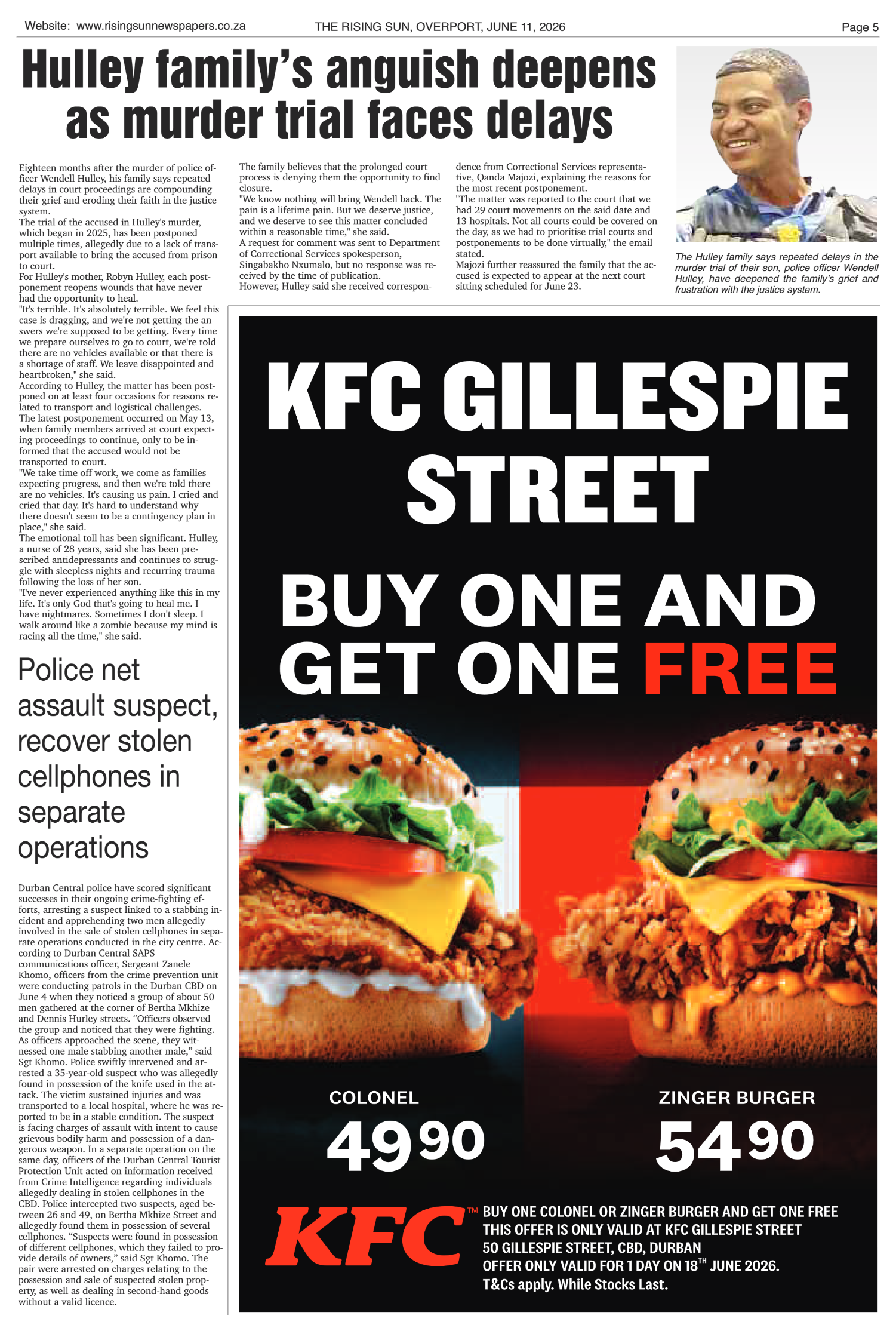 Rising Sun Overport E-Paper, June 11, 2026 page 5