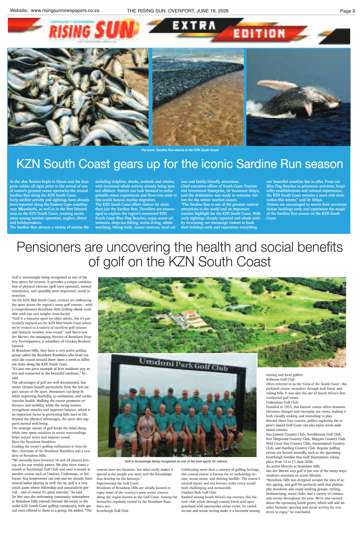 Rising Sun Overport E-Paper, June 18, 2026 page 9
