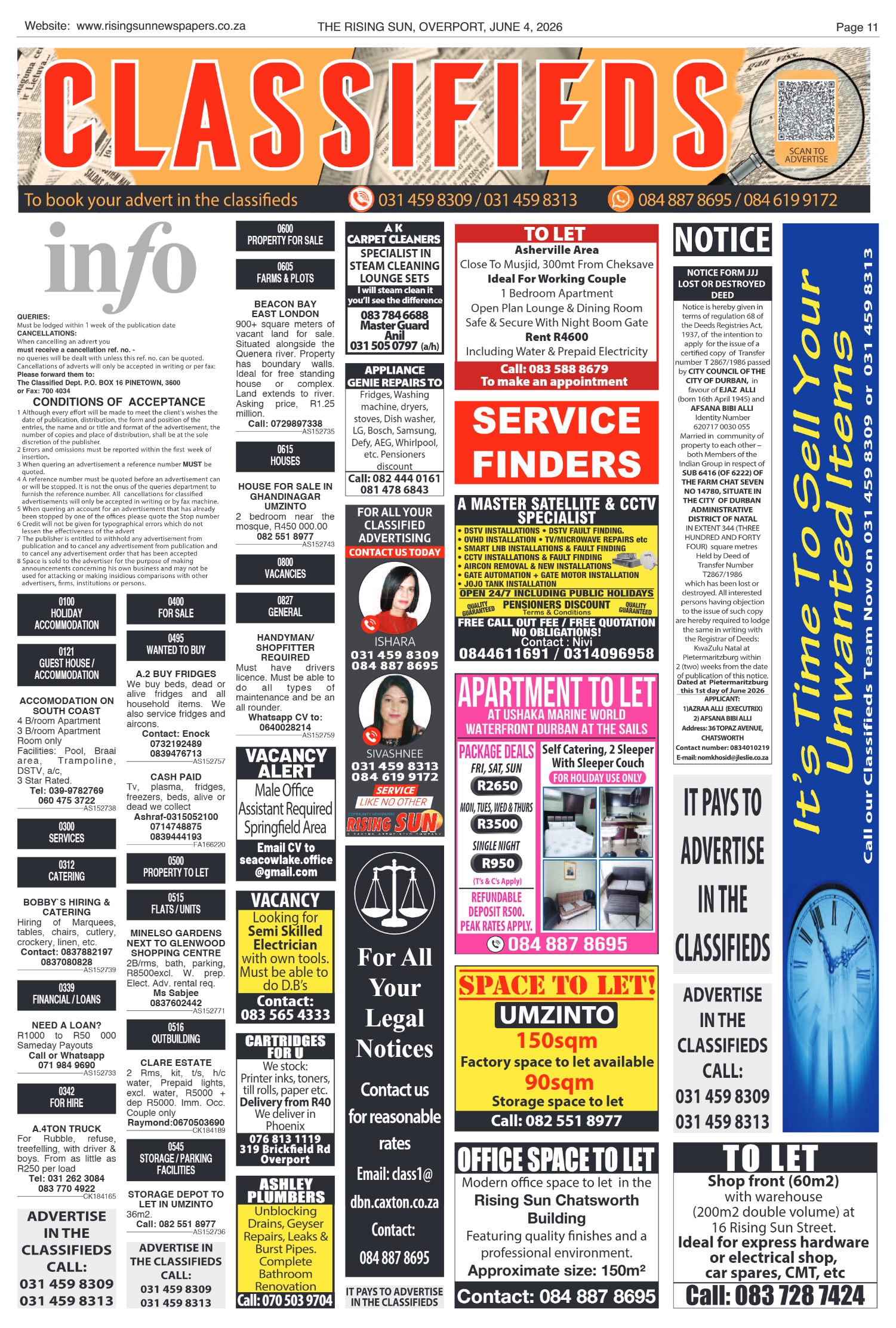 Rising Sun Overport E-Paper, June 4, 2026 page 11
