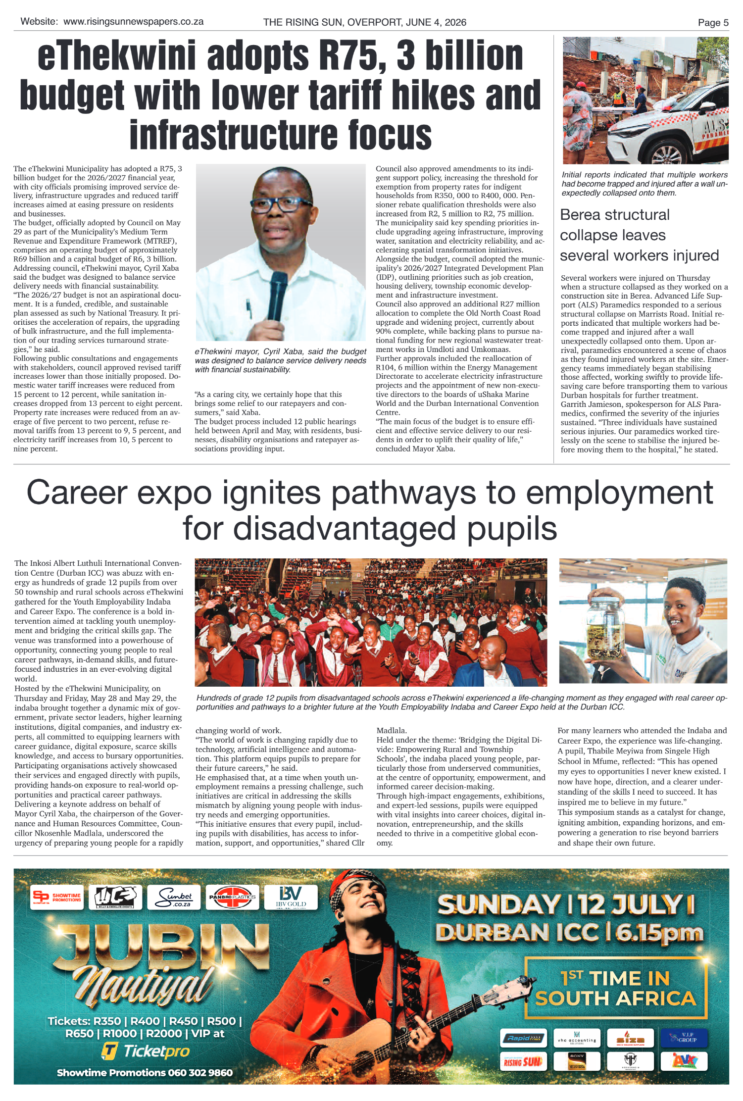 Rising Sun Overport E-Paper, June 4, 2026 page 5