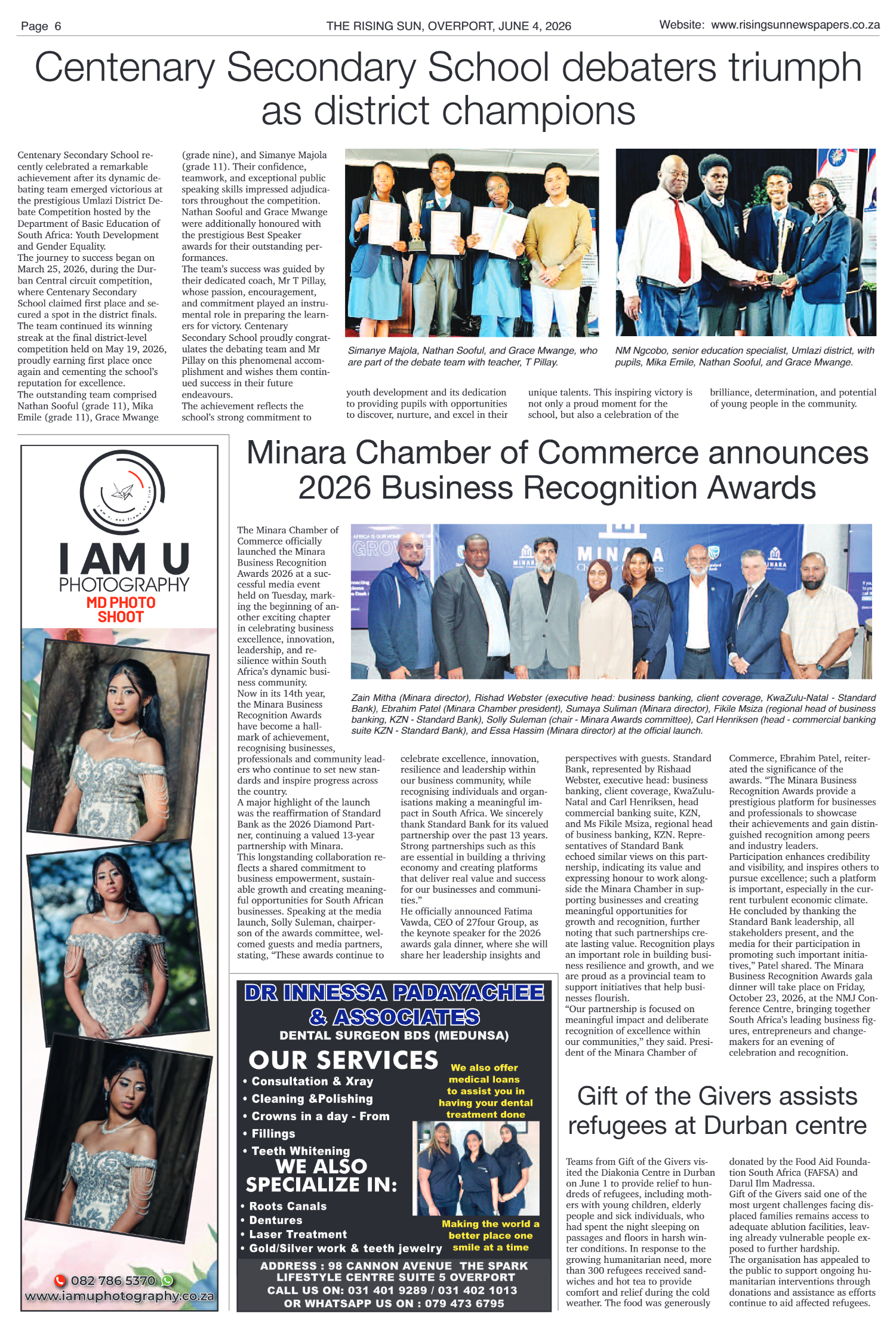Rising Sun Overport E-Paper, June 4, 2026 page 6