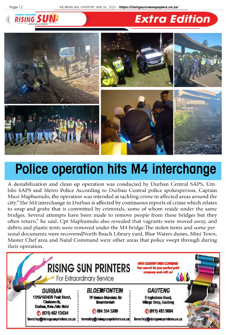 Rising Sun Overport E-Paper, June 8 page 12