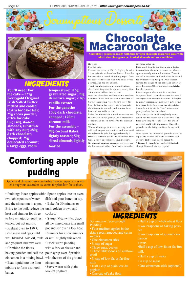 Rising Sun Overport E-Paper, June 8 page 18
