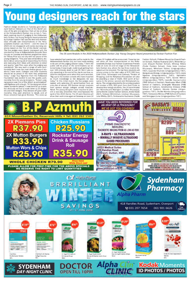 Rising Sun Overport E-Paper, June 8 page 2