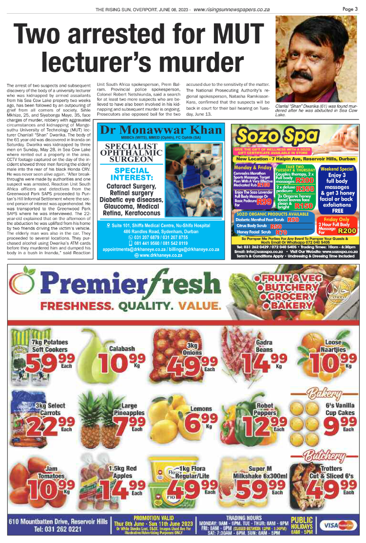 Rising Sun Overport E-Paper, June 8 page 3