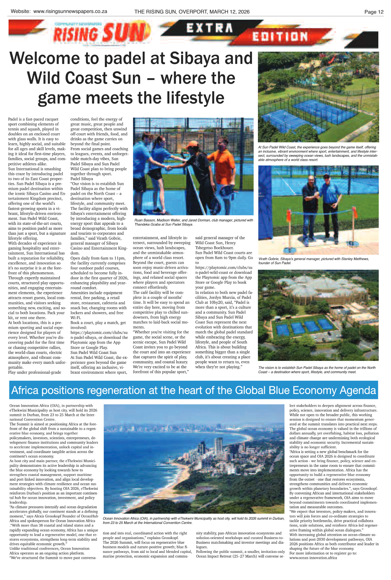 Rising Sun Overport E-Paper, March 12, 2026 page 12